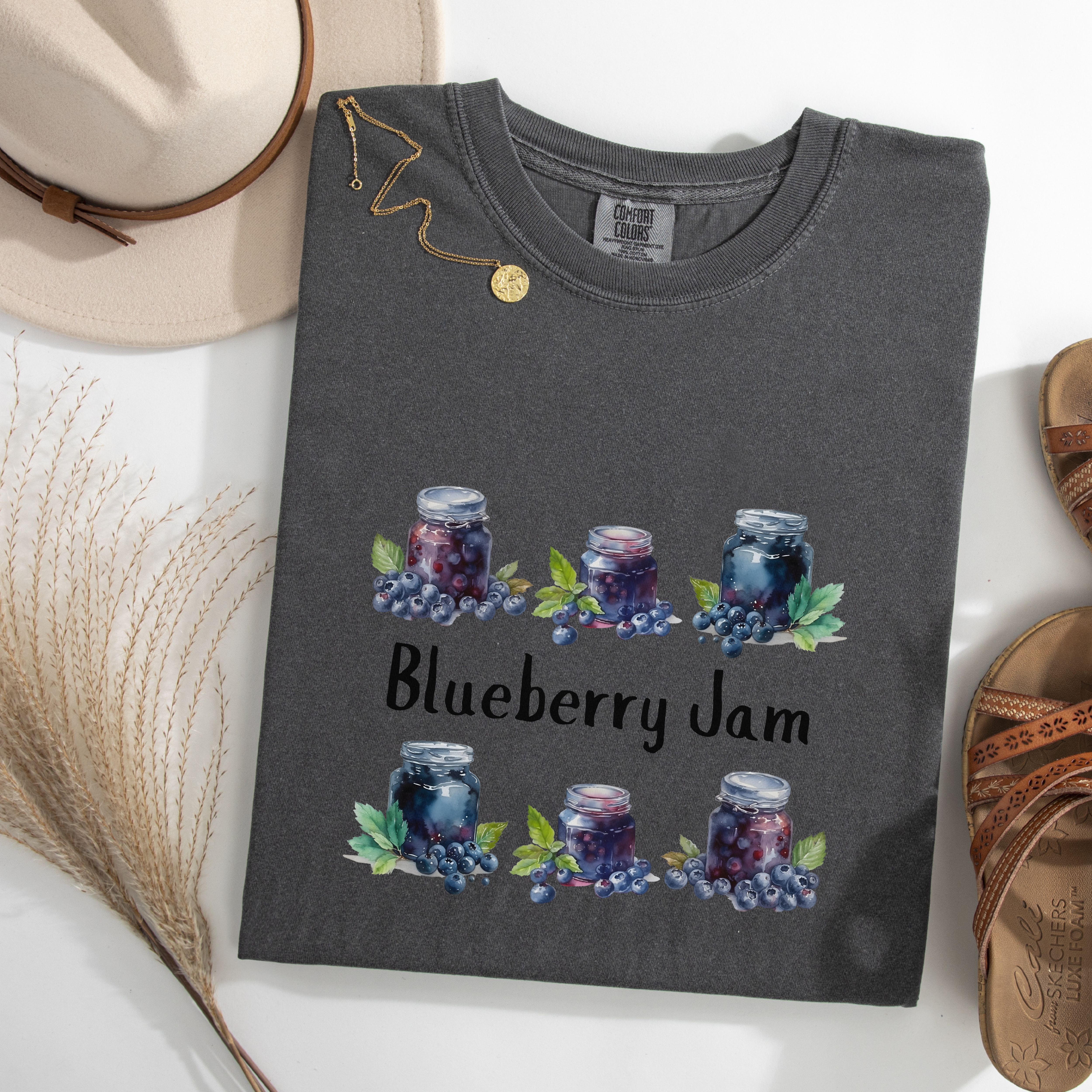 Blueberry Jam T-shirt - Unisex product thumbnail image Blueberry Jam T-shirt - Unisex product thumbnail image