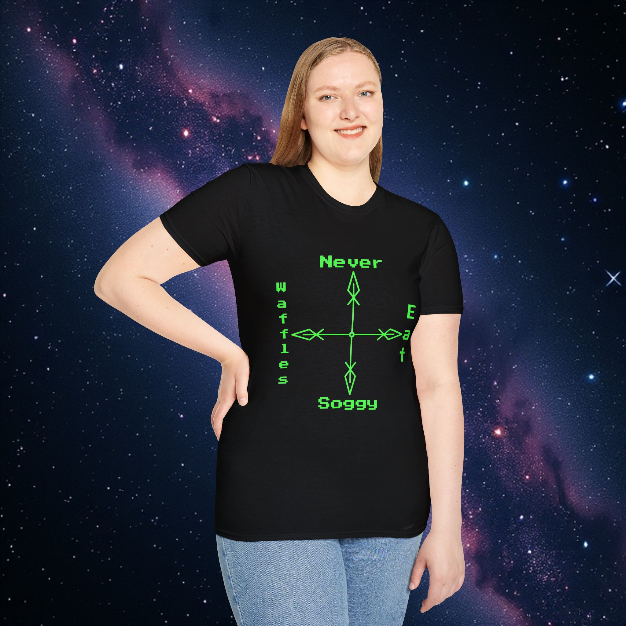 Never Eat Soggy Waffles T-Shirt  product thumbnail image