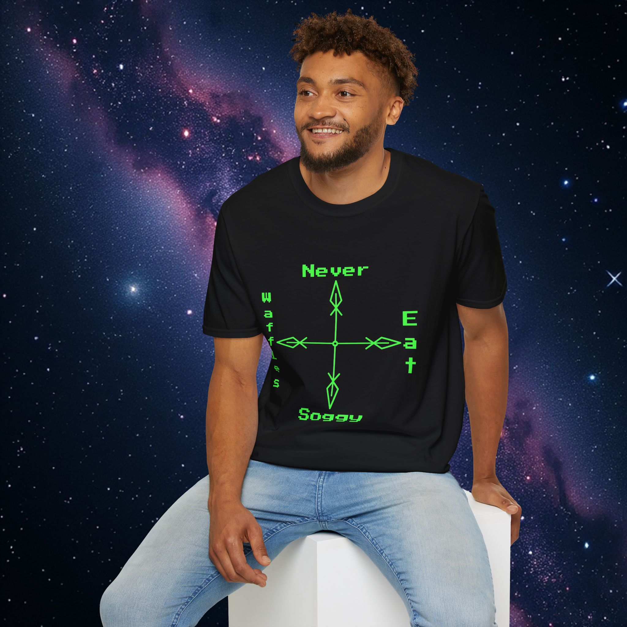 Never Eat Soggy Waffles T-Shirt  product thumbnail image