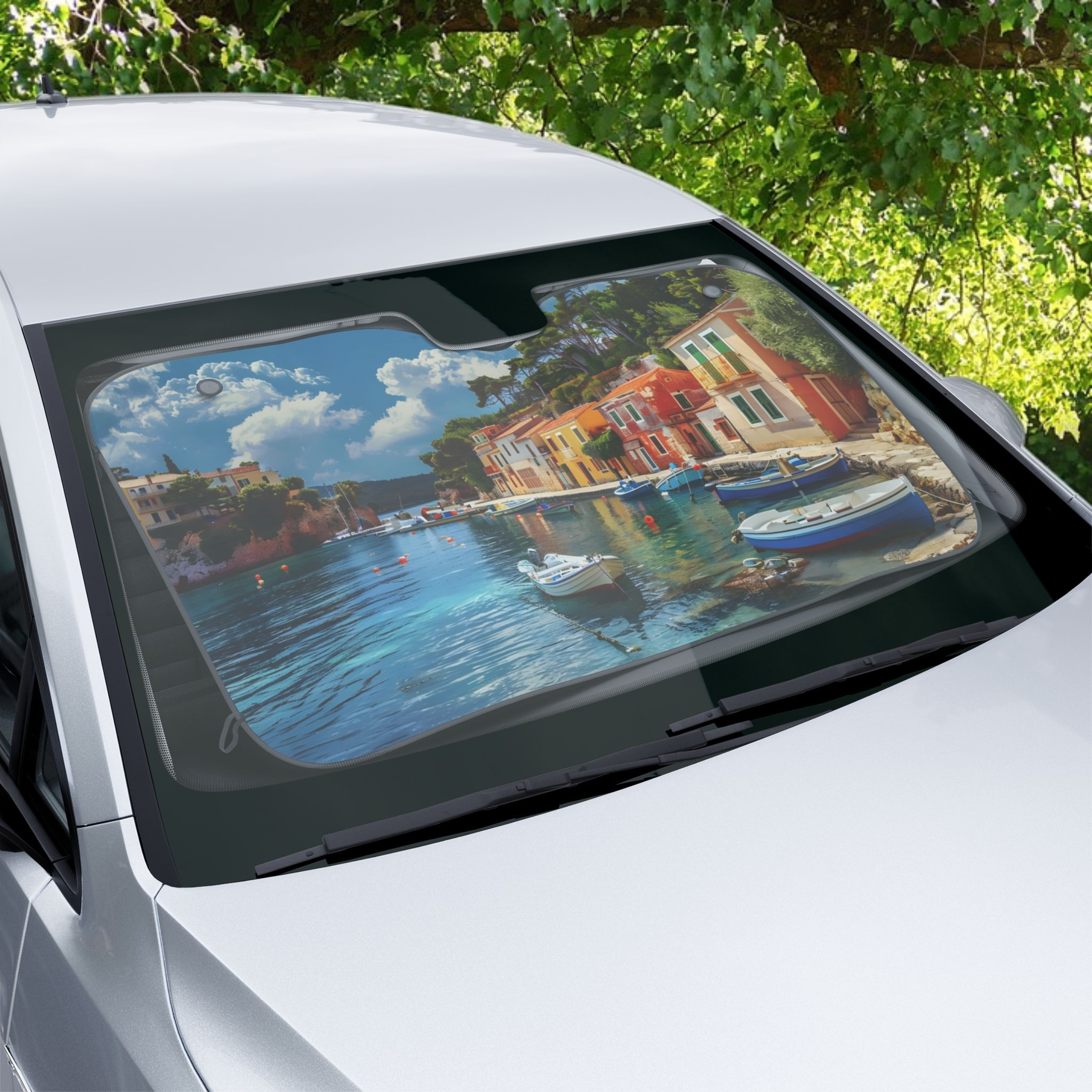 Croatian Coast Village Sun Shade Croatian Coast Village Sun Shade