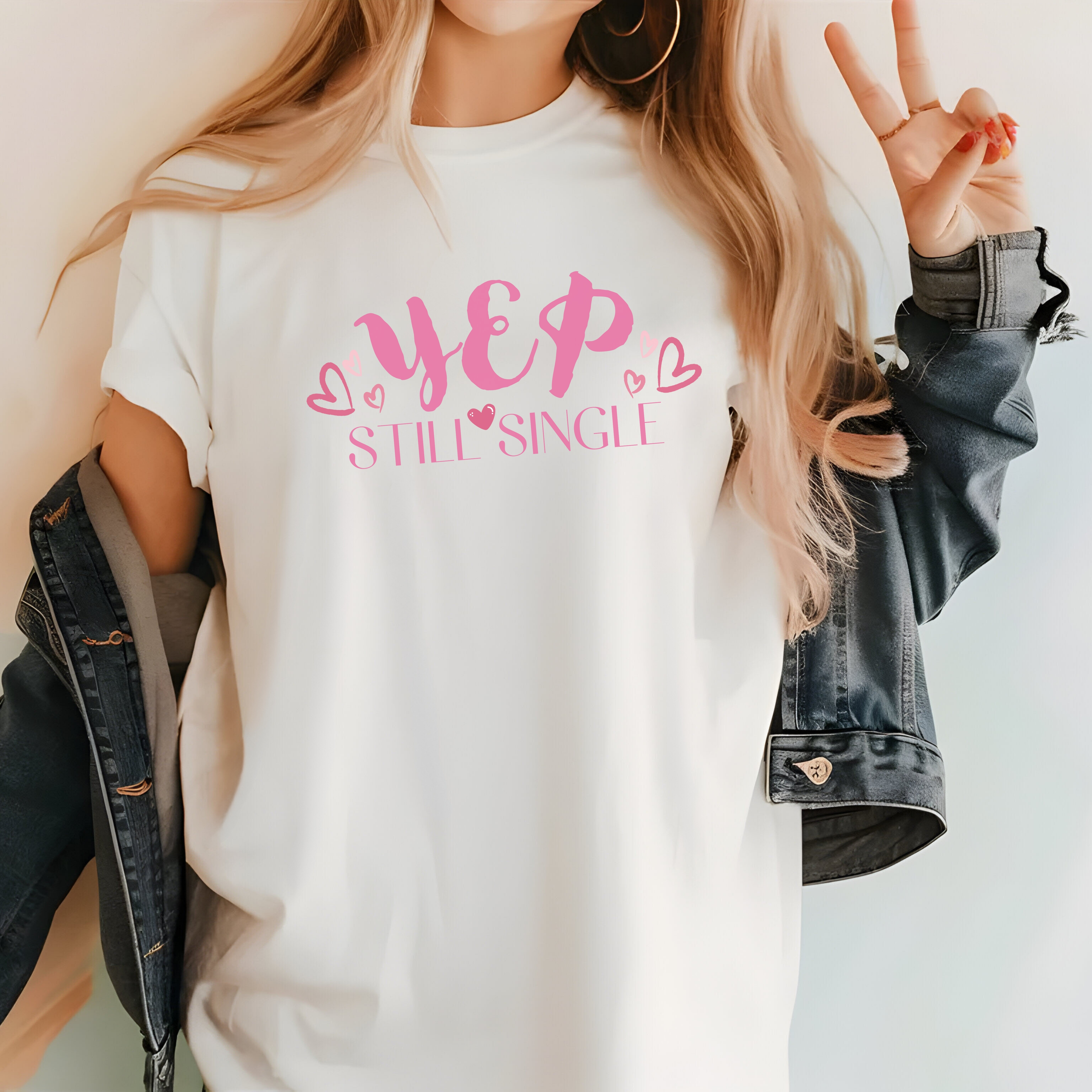 Still Single Valentine T-shirt product thumbnail image