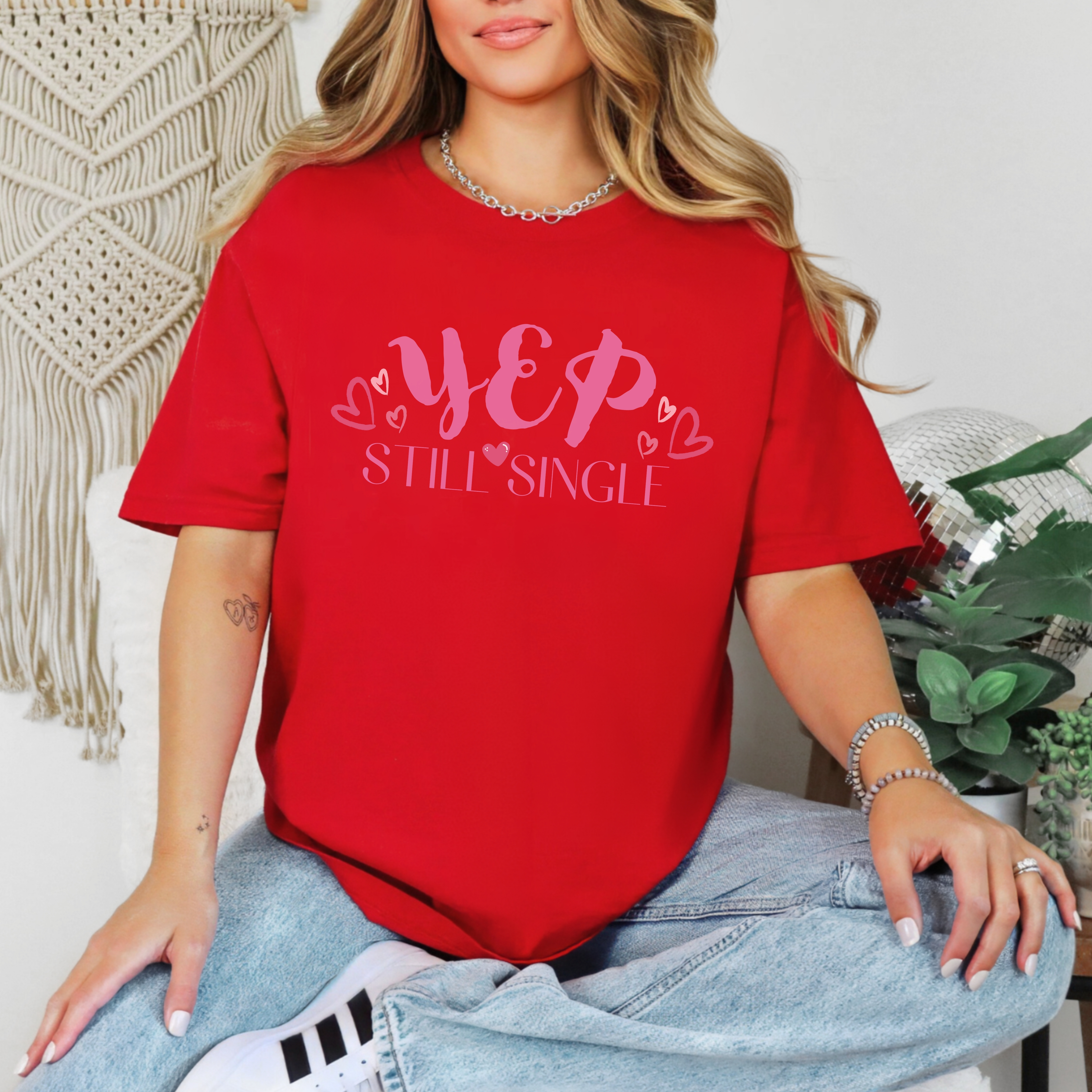 Still Single Valentine T-shirt product thumbnail image