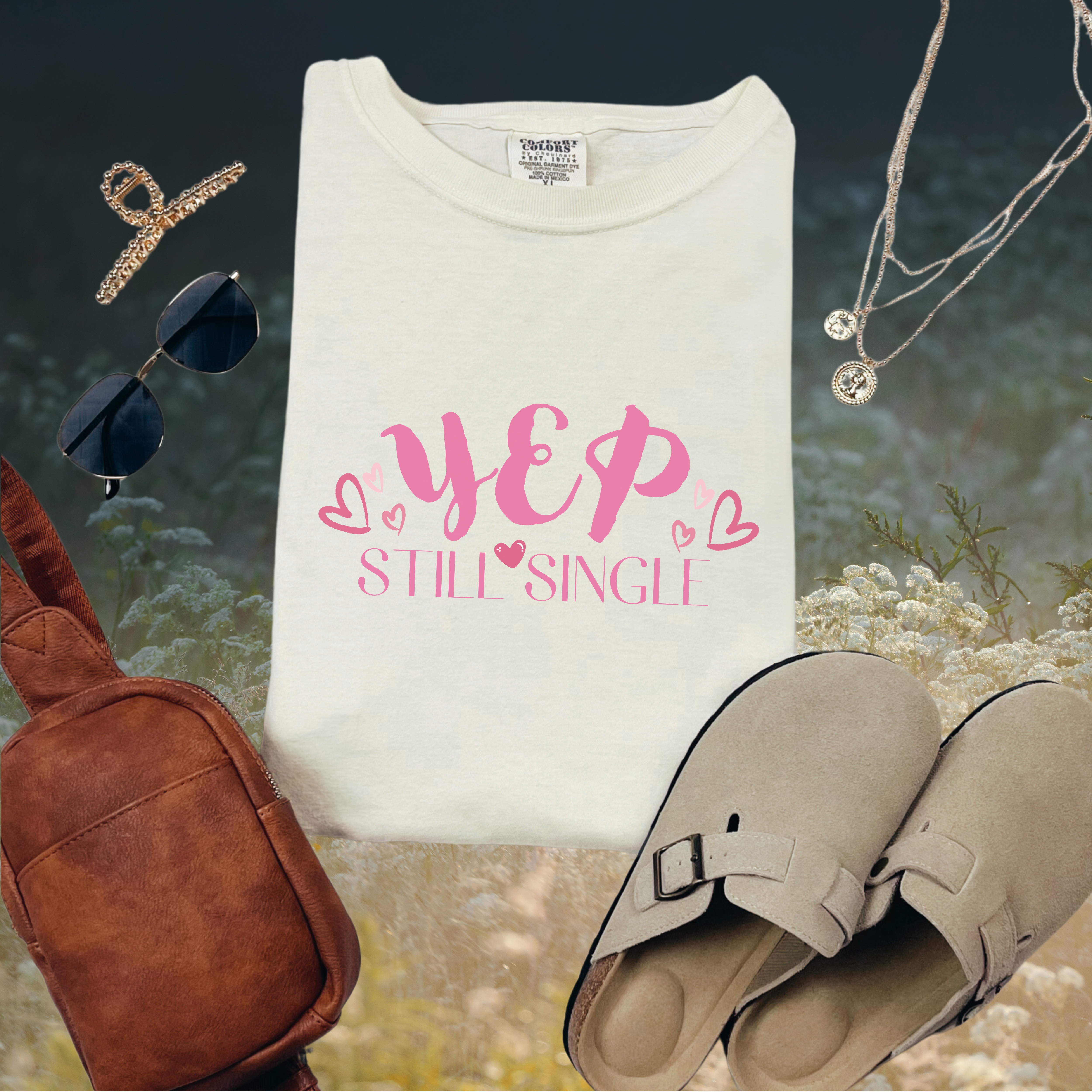 Still Single Valentine T-shirt product thumbnail image