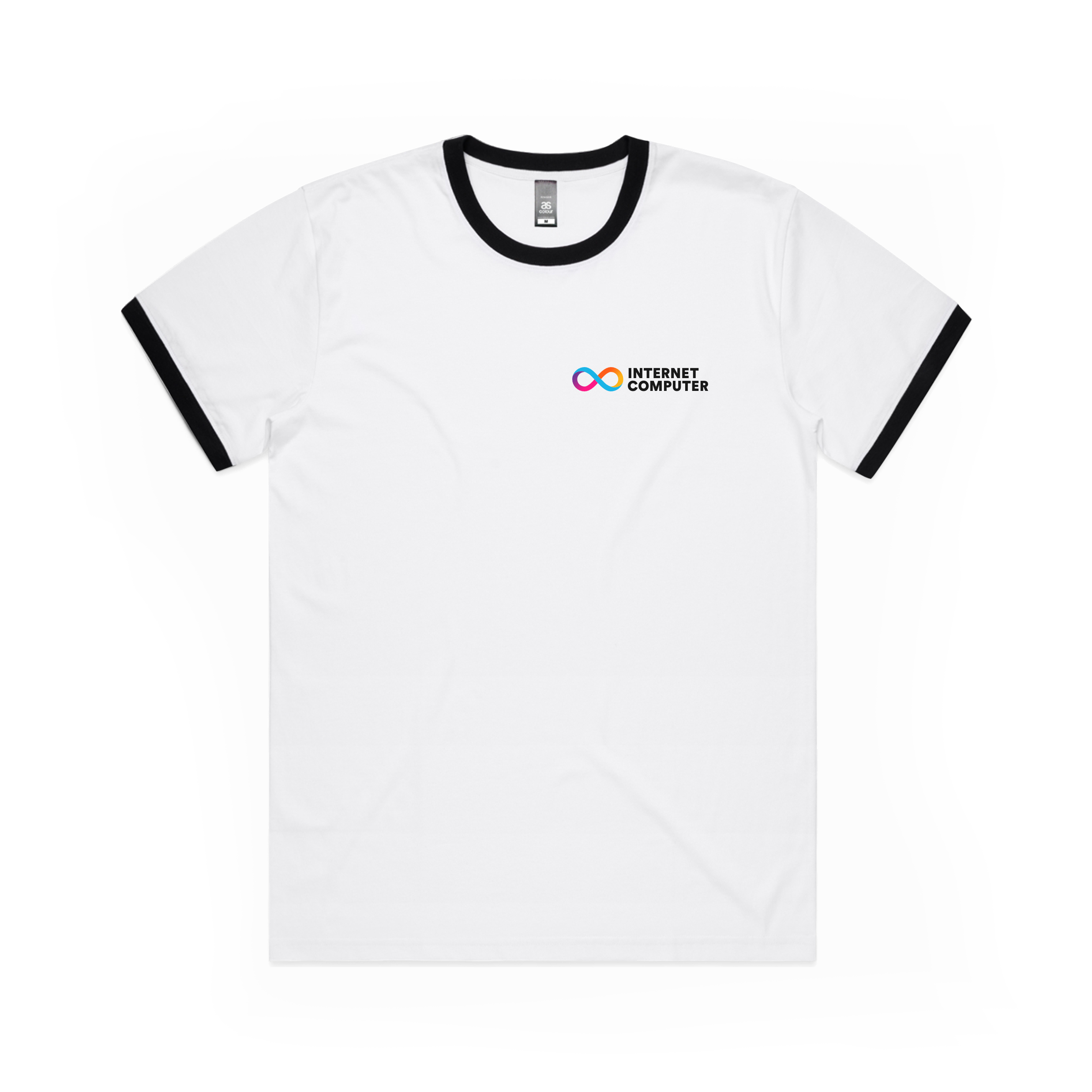 Internet Computer Staple Ringer Tee Internet Computer Staple Ringer Tee