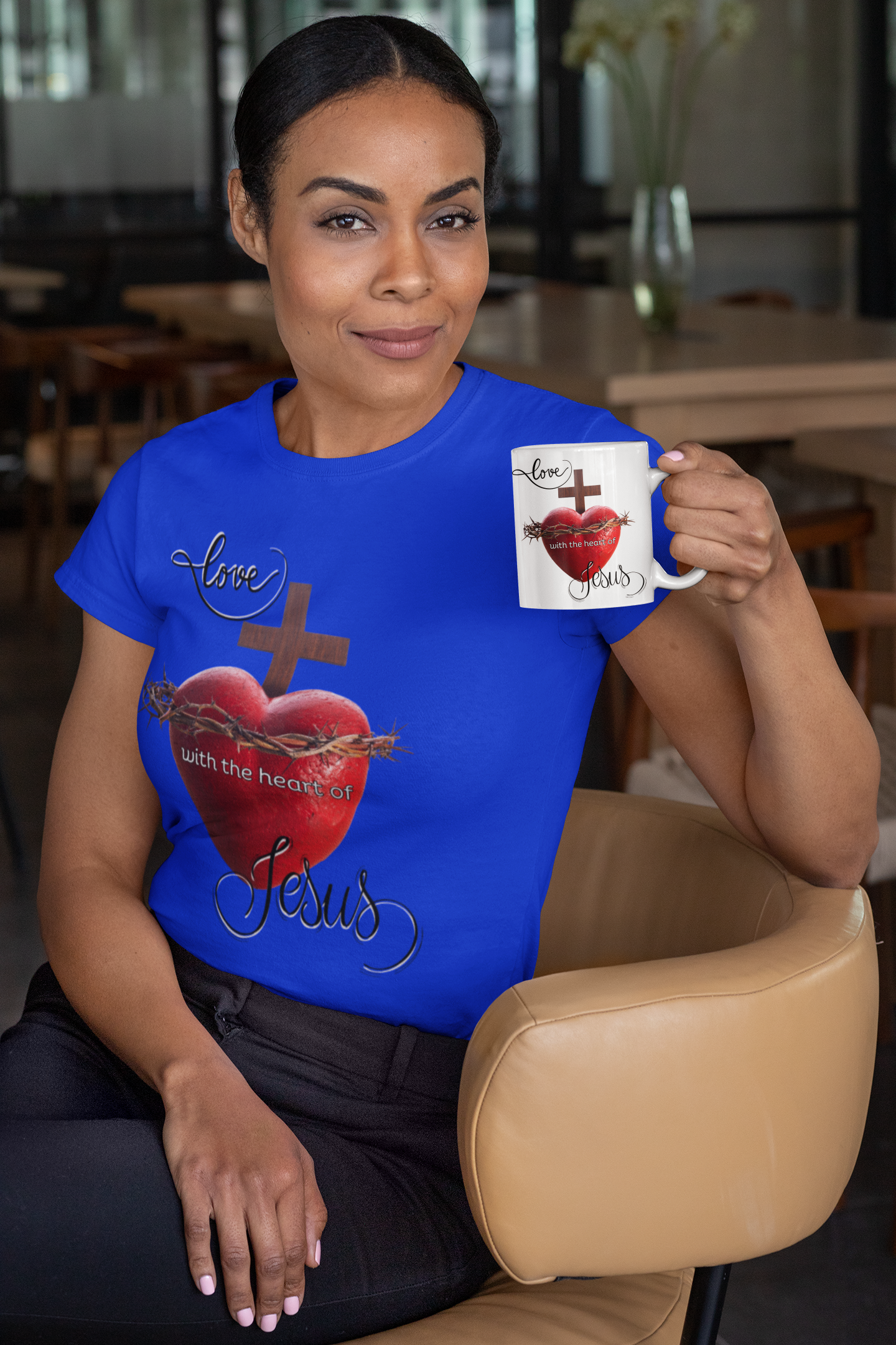 Religious T-Shirts for Men &amp; Women, Christian T-Shirts, Christian Gifts, Jesus Loves Shirts, Jesus T-Shirts, Religious Jesus T-Shirt, Unisex Jersey Short Sleeve Tee