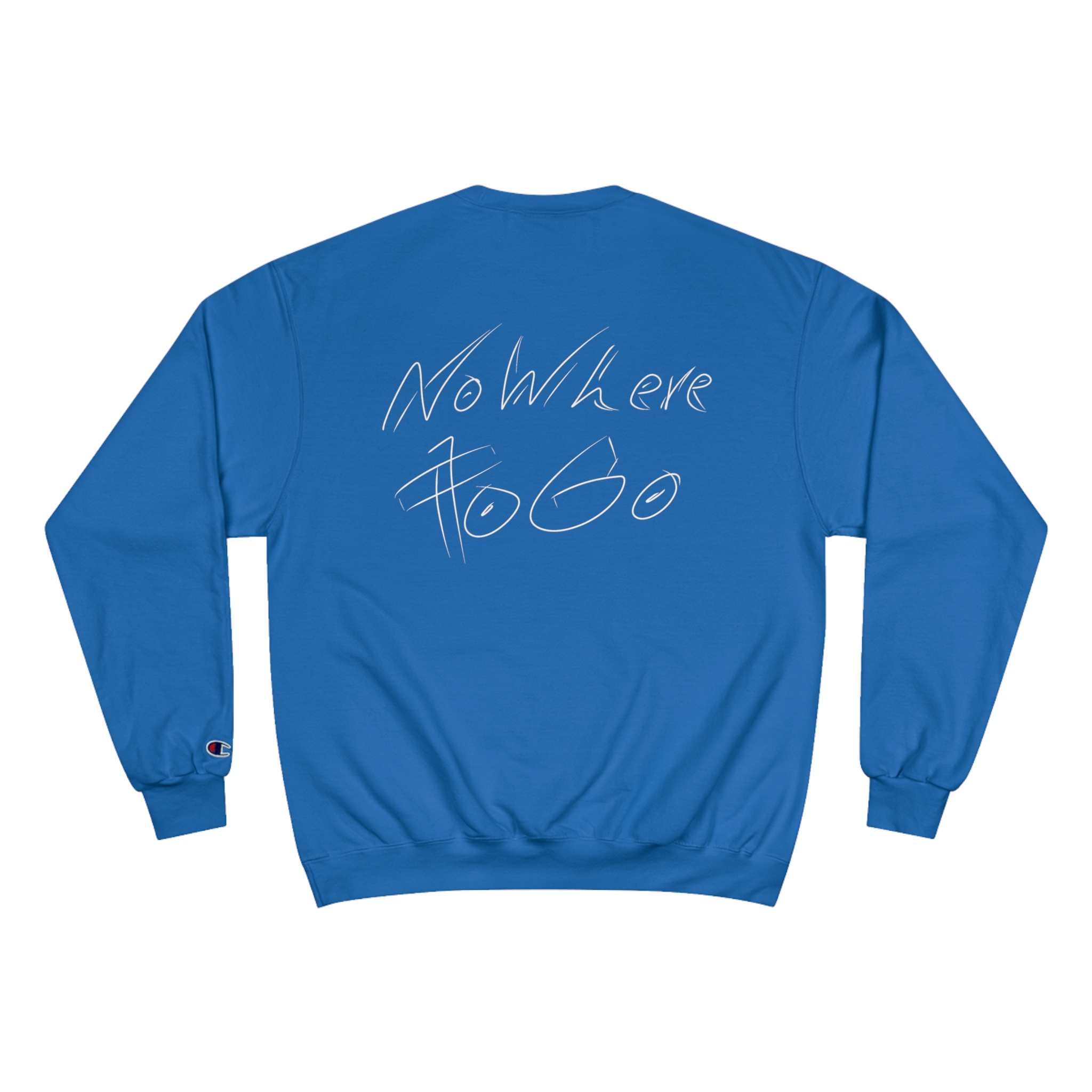'Never Eat Soggy Waffles' x 'Nowhere to Go' Champion Crewneck product thumbnail image