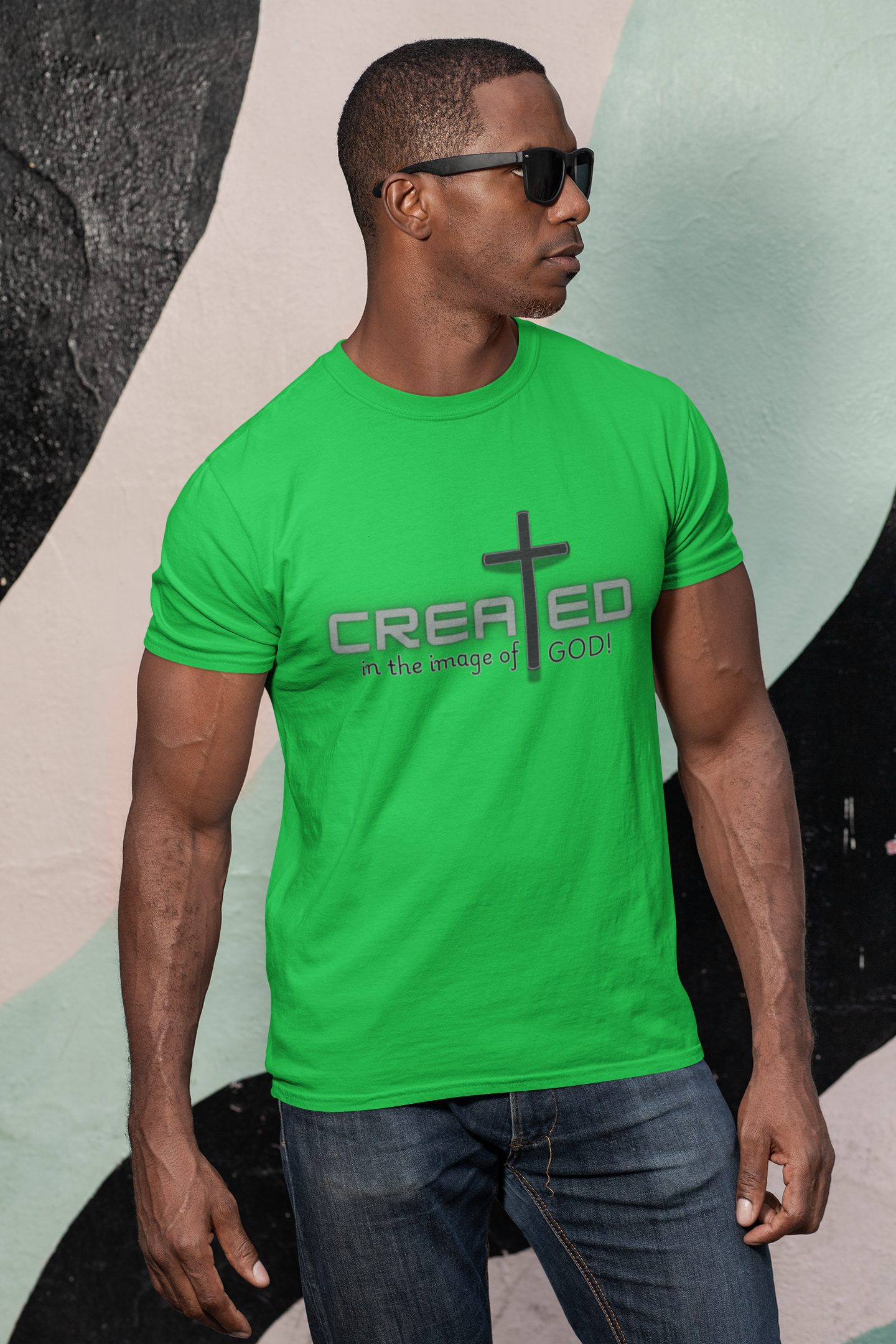 Religious T-Shirt, Inspirational Shirts, Christian Apparel, Jesus T-Shirt, Christian T-Shirt, Unisex Cotton Tee Express Delivery available