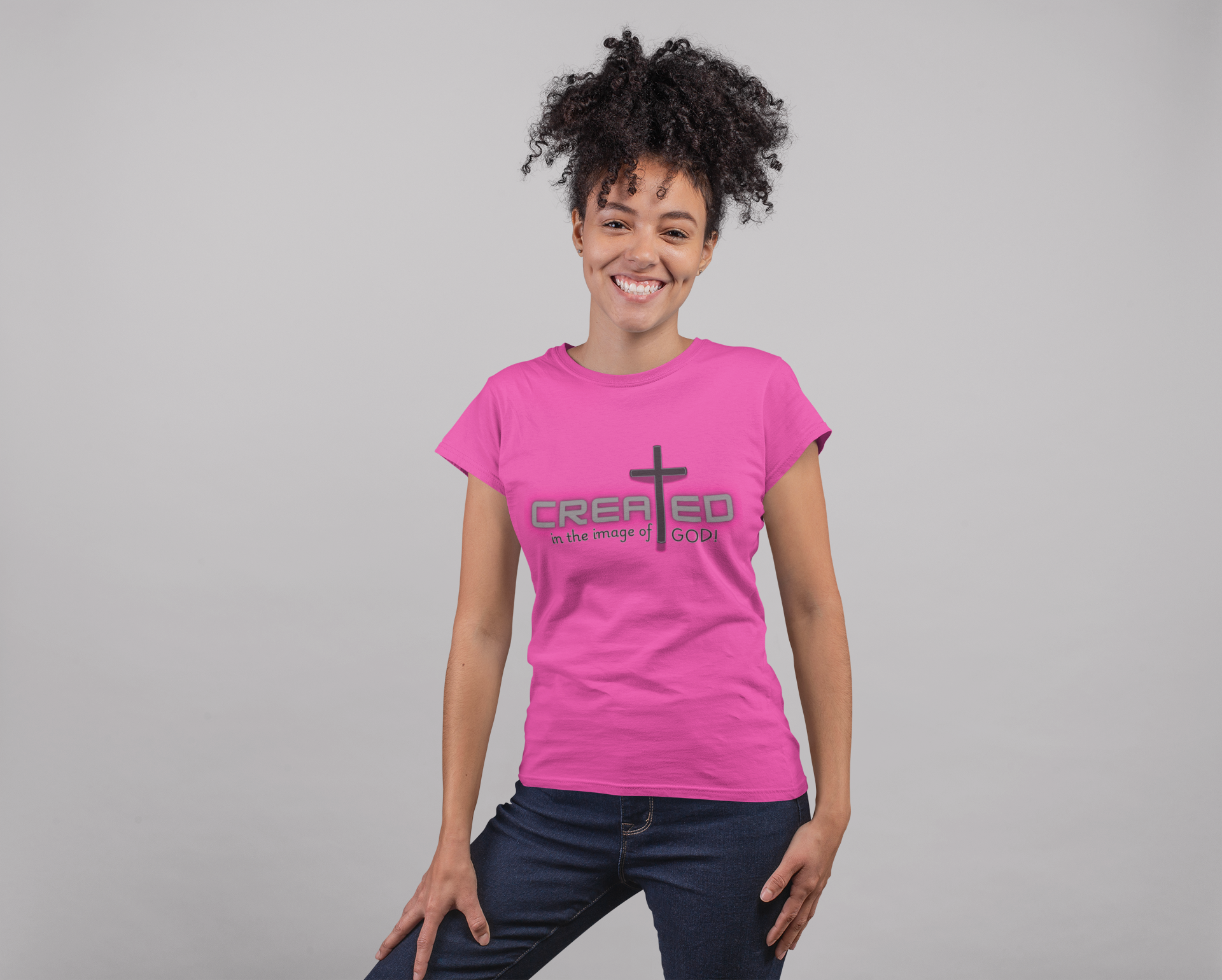 Religious T-Shirt, Inspirational Shirts, Christian Apparel, Jesus T-Shirt, Christian T-Shirt, Unisex Cotton Tee Express Delivery available product thumbnail image