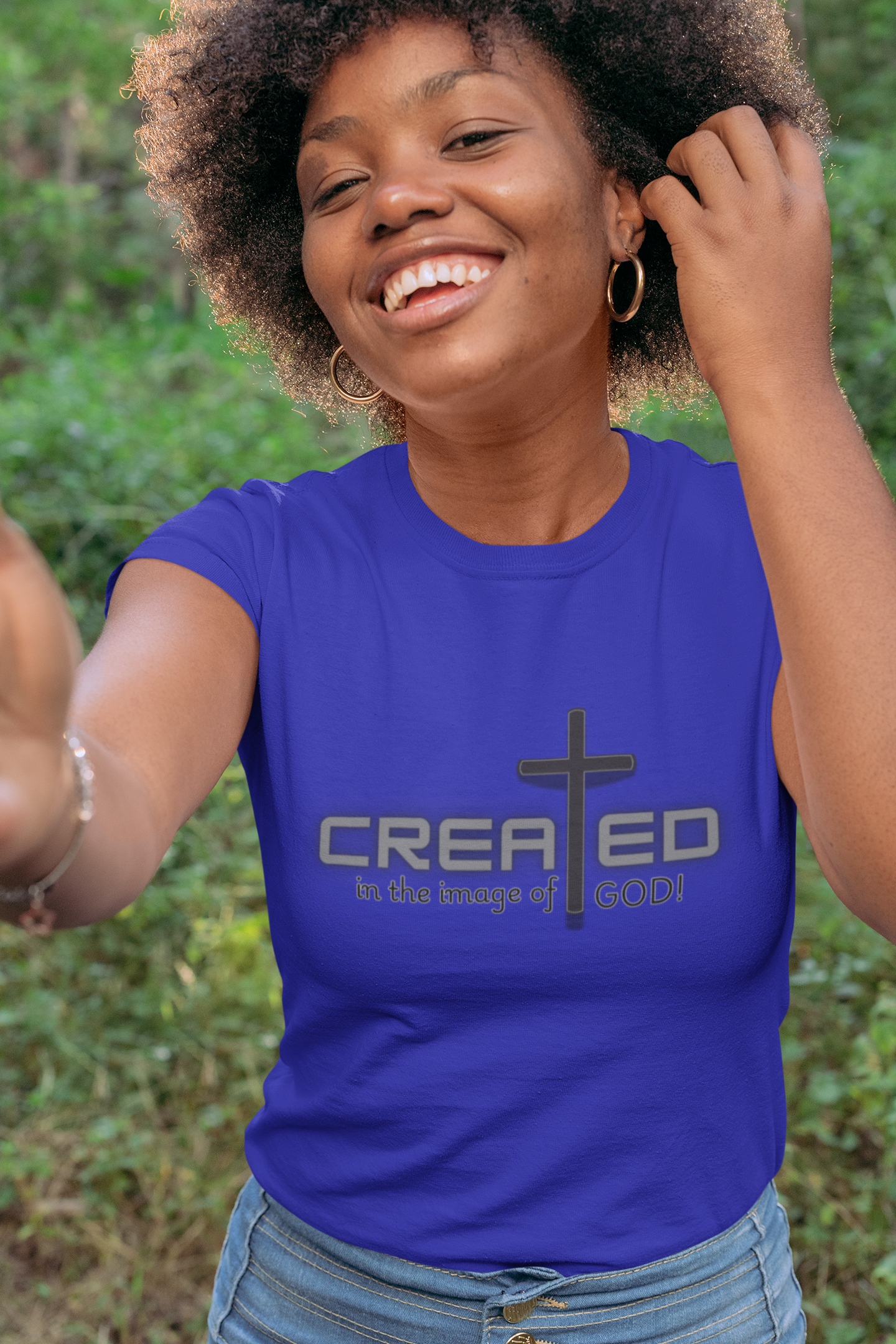 Religious T-Shirt, Inspirational Shirts, Christian Apparel, Jesus T-Shirt, Christian T-Shirt, Unisex Cotton Tee Express Delivery available product thumbnail image