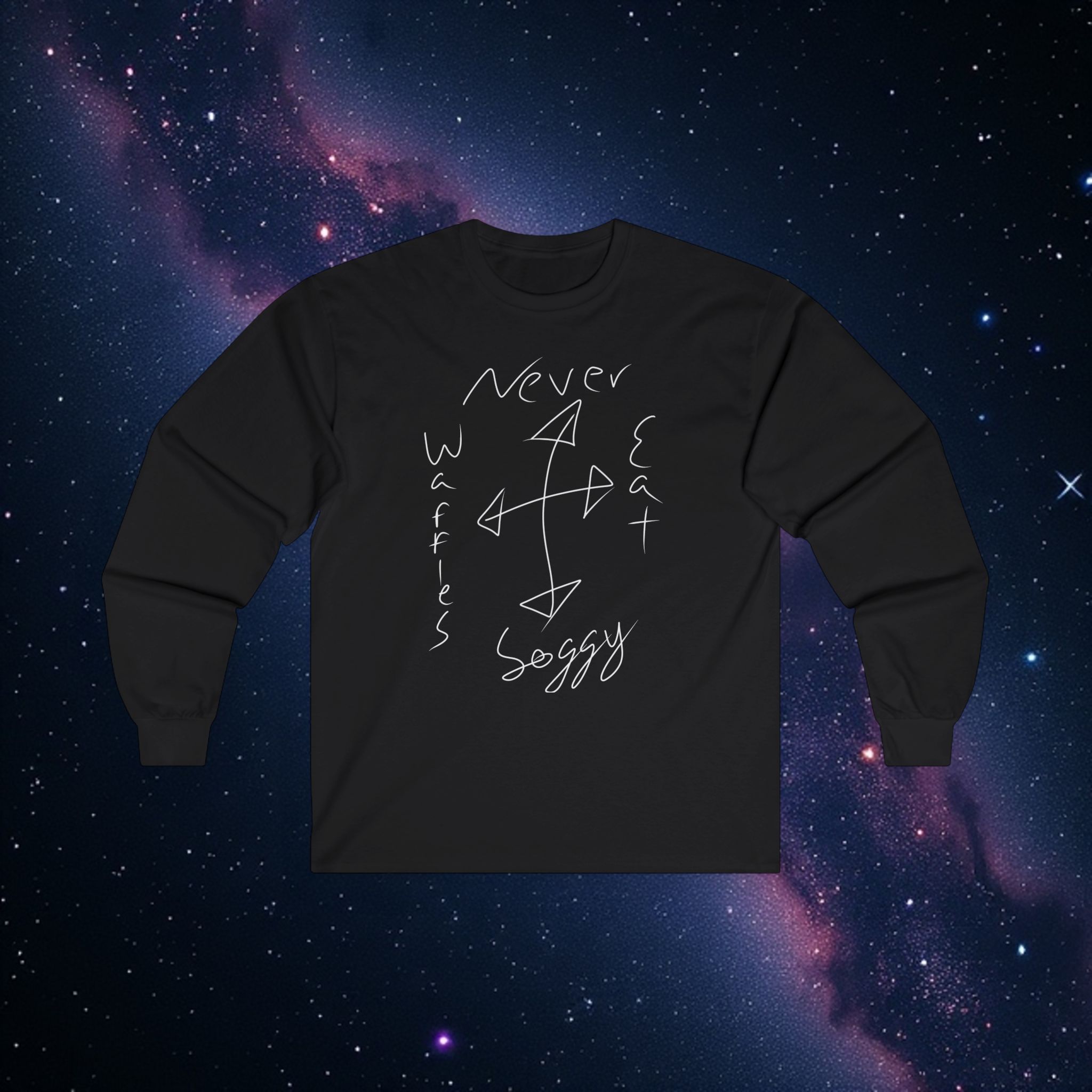 "Never Eat Soggy  Waffles / Nowhere to Go" Longsleeve product thumbnail image