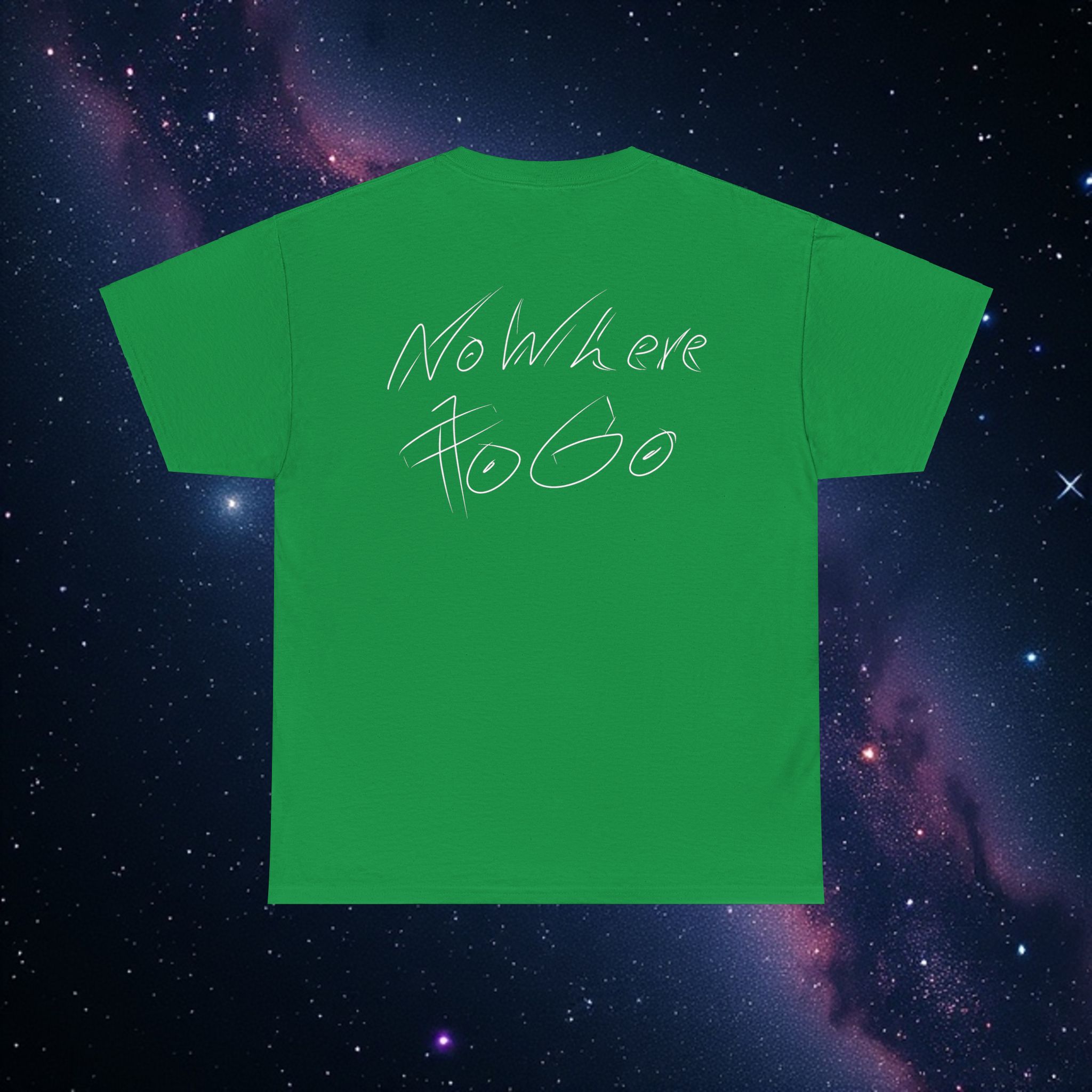 'Never Eat Waffles' x 'Nowhere to Go' Graphic Tee product thumbnail image