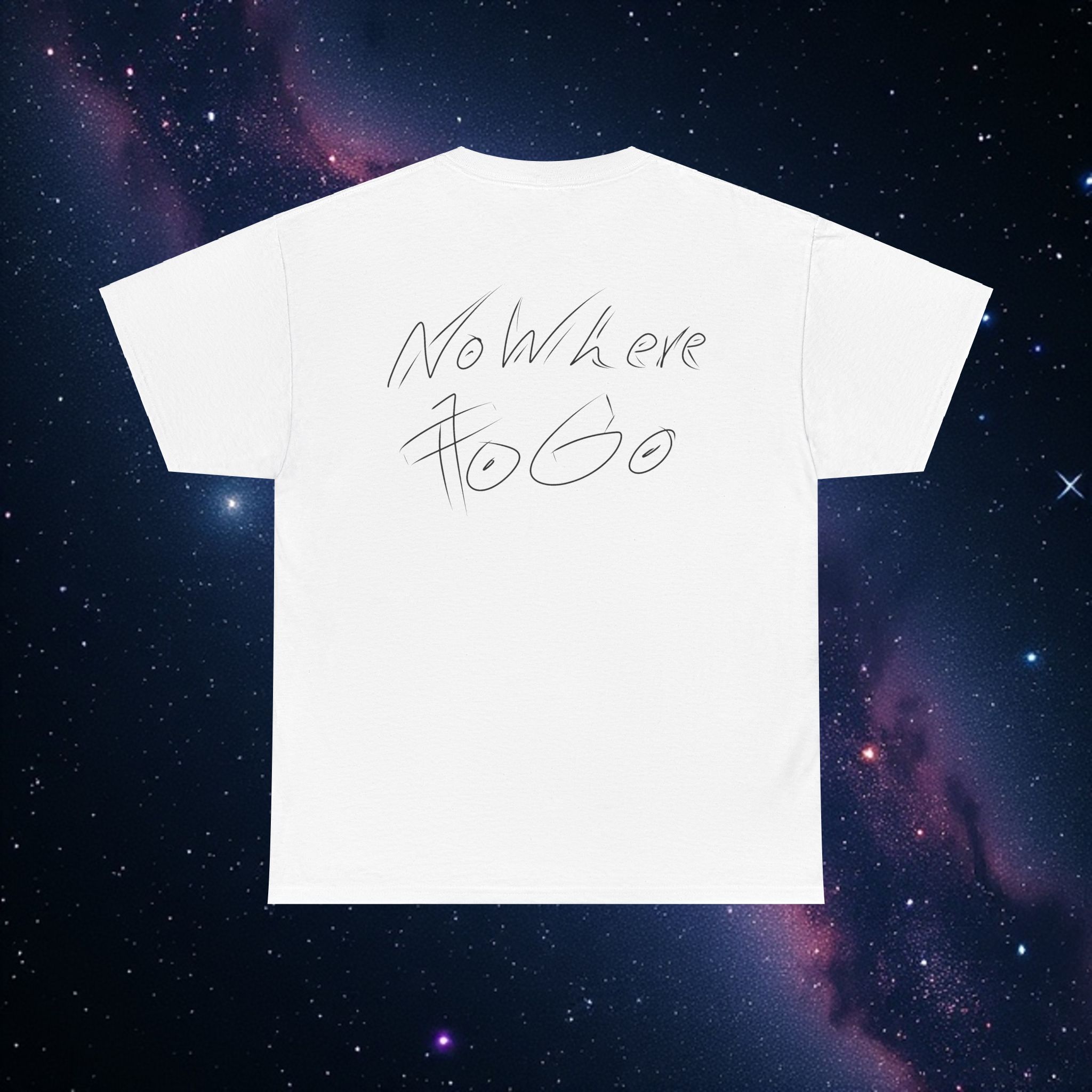 'Never Eat Waffles' x 'Nowhere to Go' Graphic Tee product thumbnail image