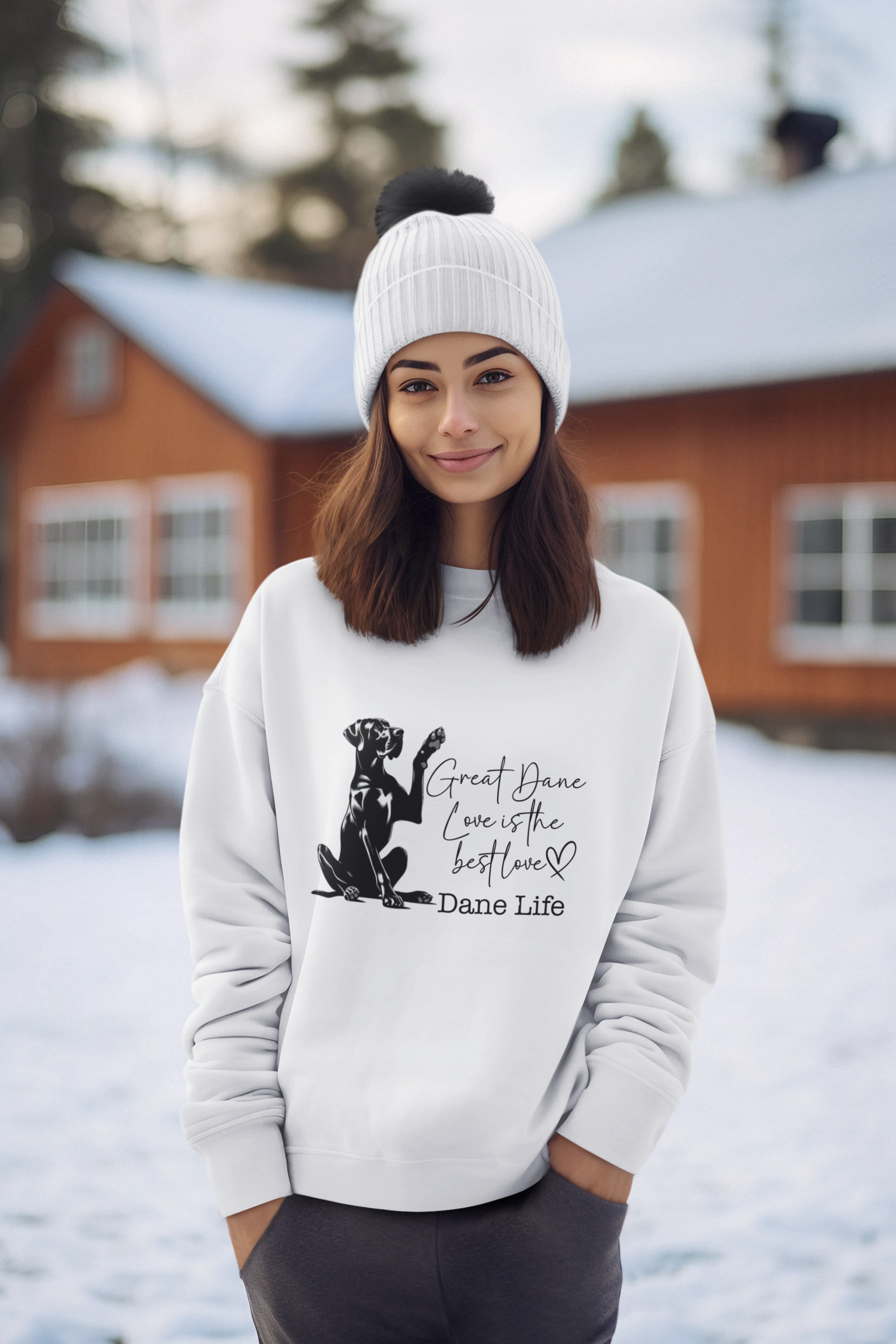 Great Dane Lovers Sweatshirt product thumbnail image