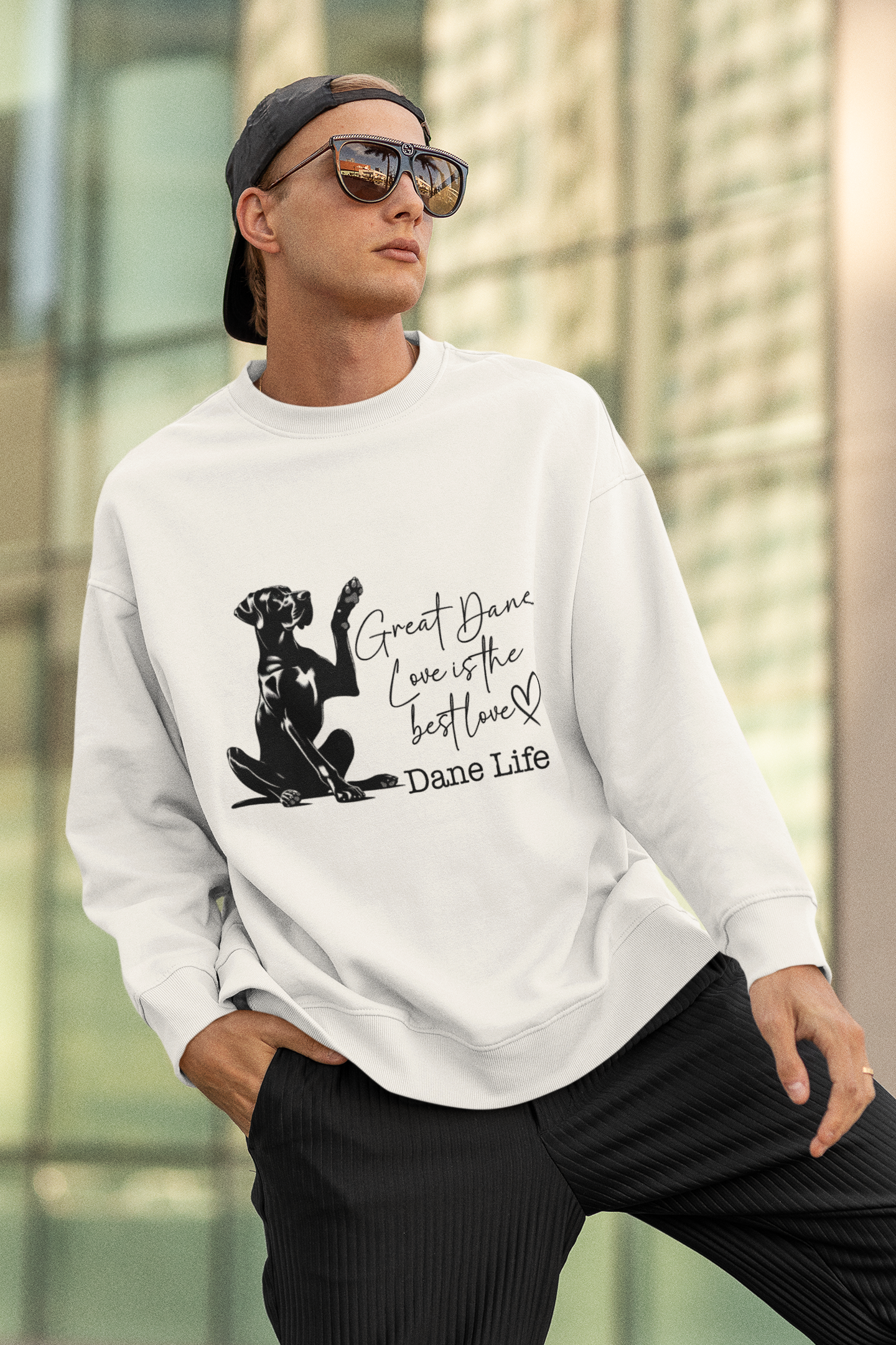 Great Dane Lovers Sweatshirt product thumbnail image Great Dane Lovers Sweatshirt product thumbnail image
