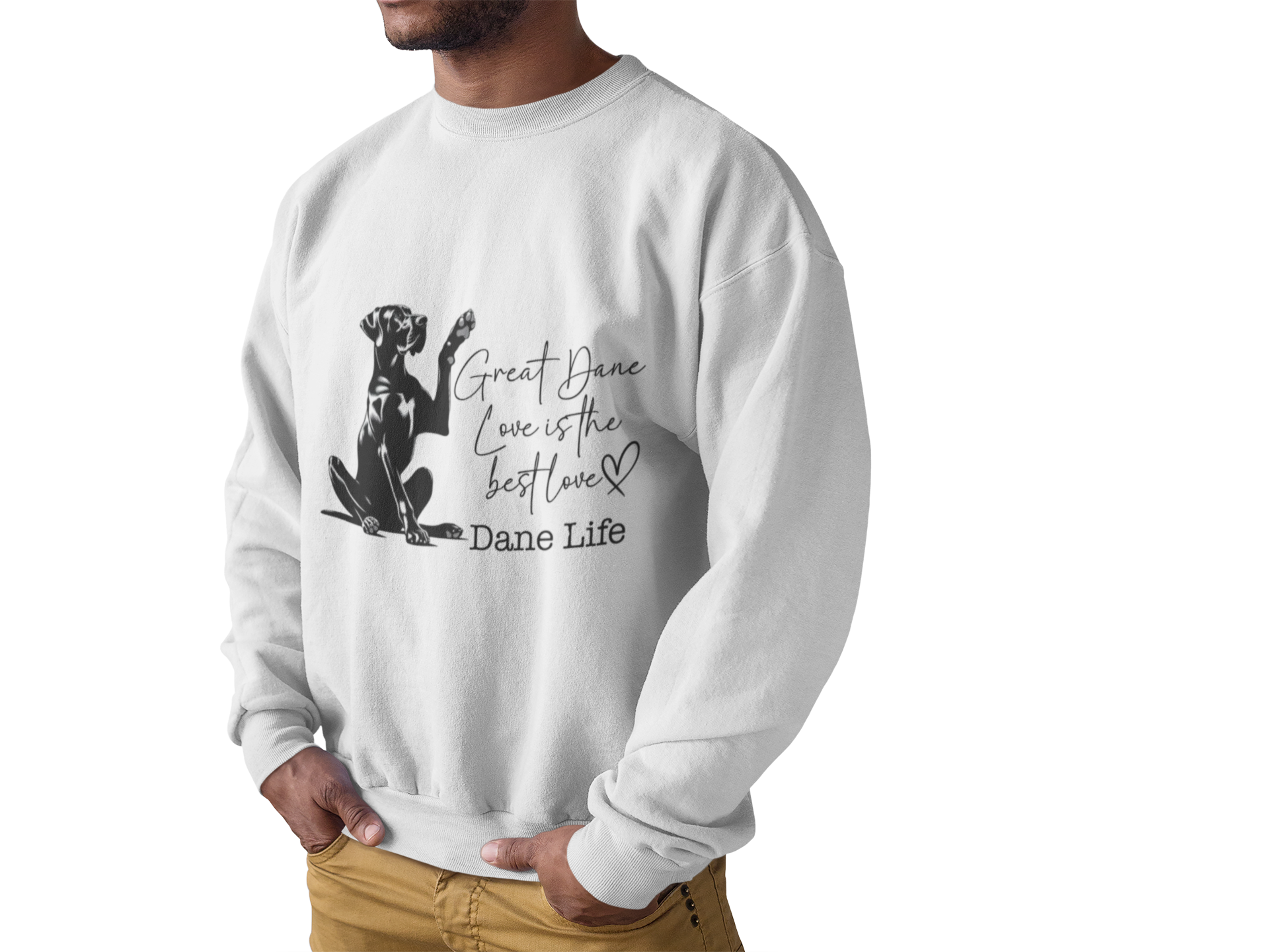 Great Dane Lovers Sweatshirt product thumbnail image