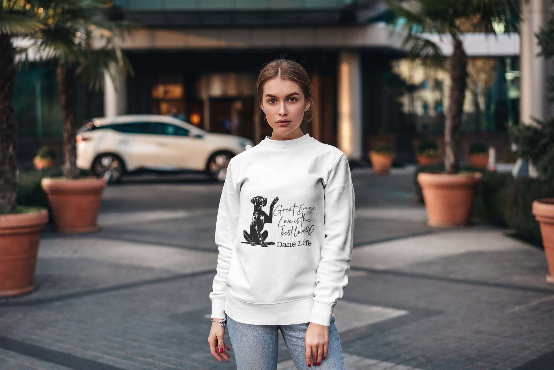 Great Dane Lovers Sweatshirt product thumbnail image Great Dane Lovers Sweatshirt product thumbnail image