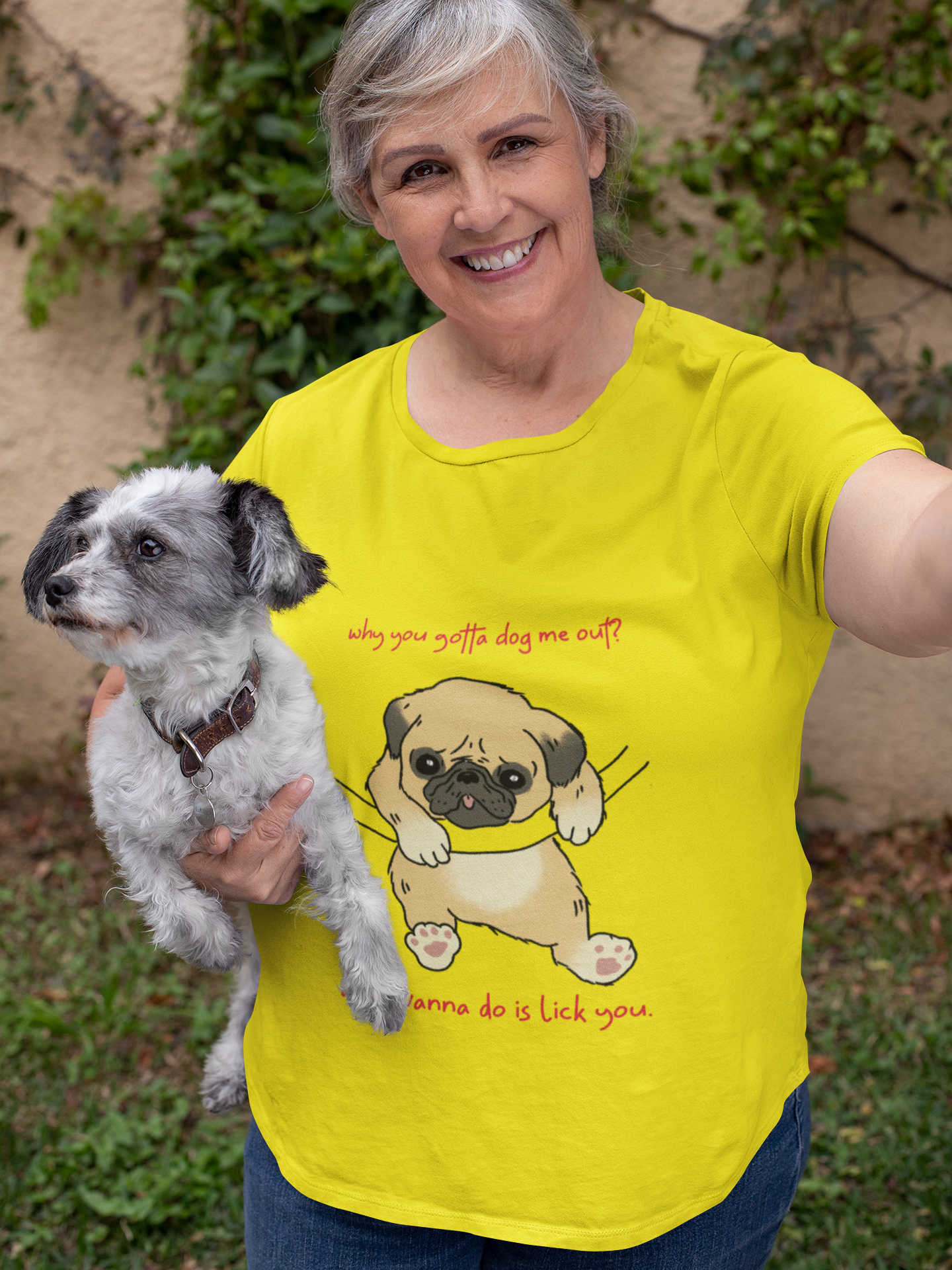 Funny Dog Shirt, Dog Lovers Shirt, Gift for Dog Lover, Humorous Dog Shirt, Dog Shirts, Dog Lover Gifts, Funny T-Shirts, Unisex Jersey Short Sleeve Tee product thumbnail image