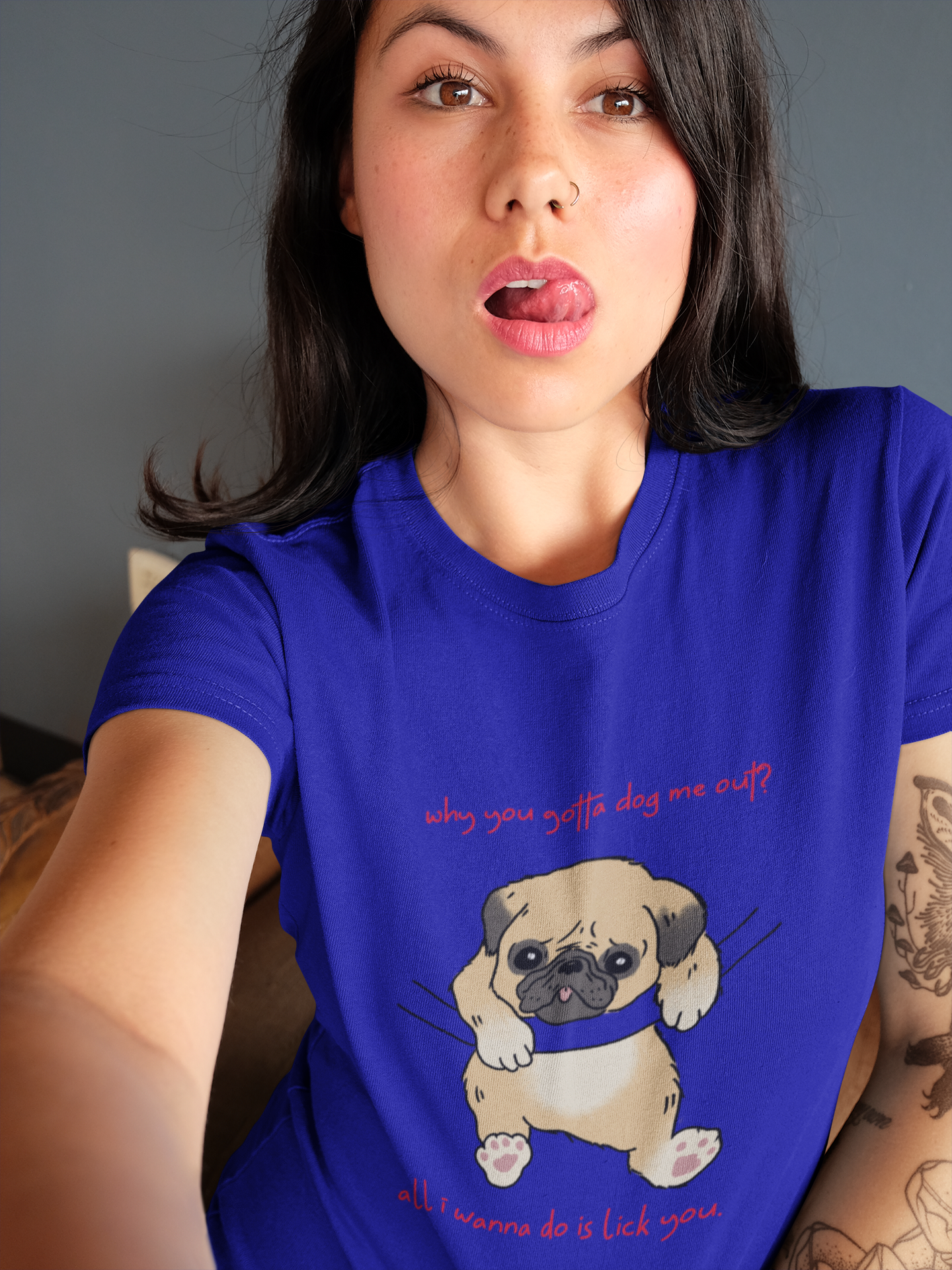 Funny Dog Shirt, Dog Lovers Shirt, Gift for Dog Lover, Humorous Dog Shirt, Dog Shirts, Dog Lover Gifts, Funny T-Shirts, Unisex Jersey Short Sleeve Tee product thumbnail image