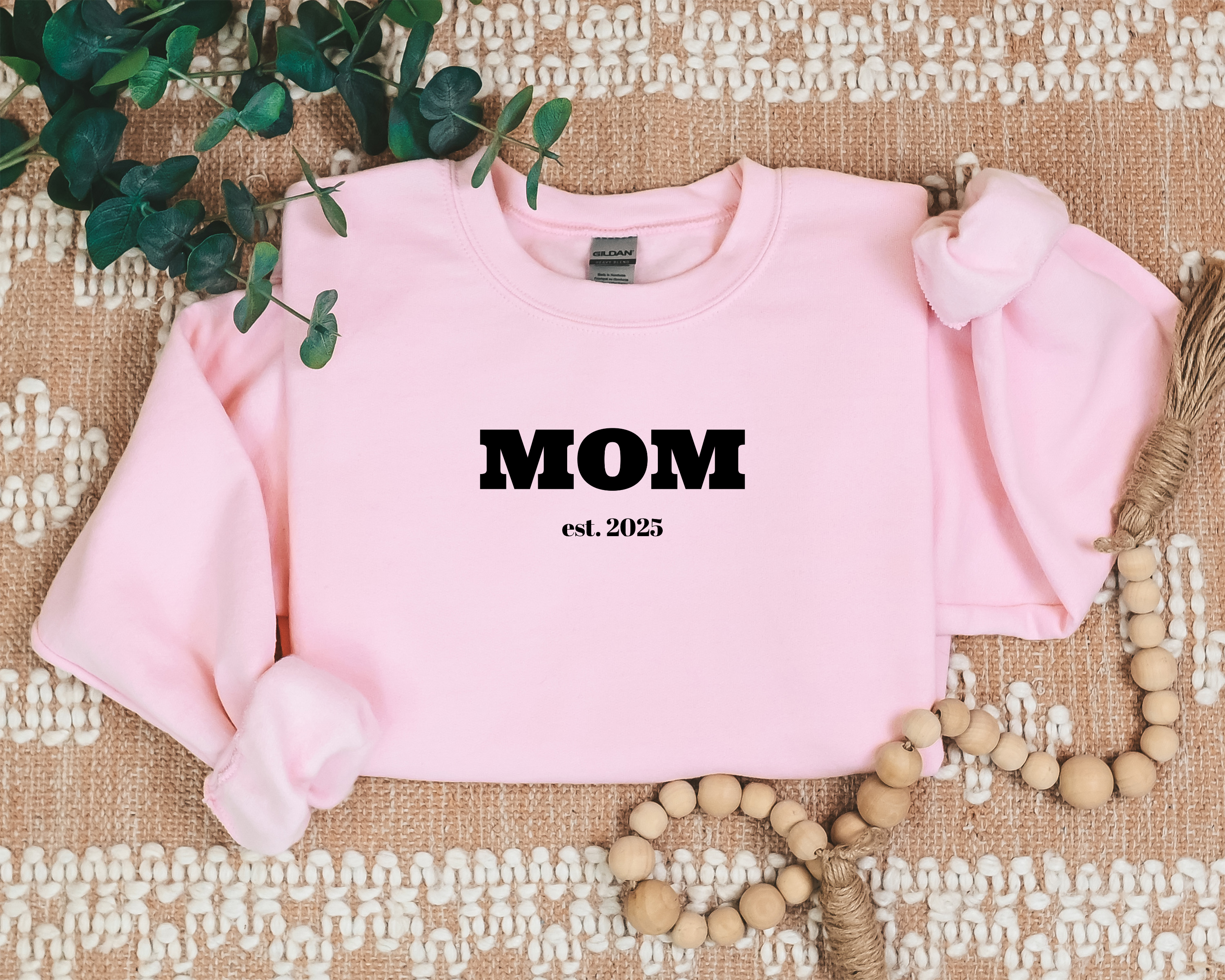 Mom est. 2025 sweatshirt, Mom est sweatshirt, New mom gift, Baby shower gift, Mother's Day gift product thumbnail image Mom est. 2025 sweatshirt, Mom est sweatshirt, New mom gift, Baby shower gift, Mother's Day gift product thumbnail image