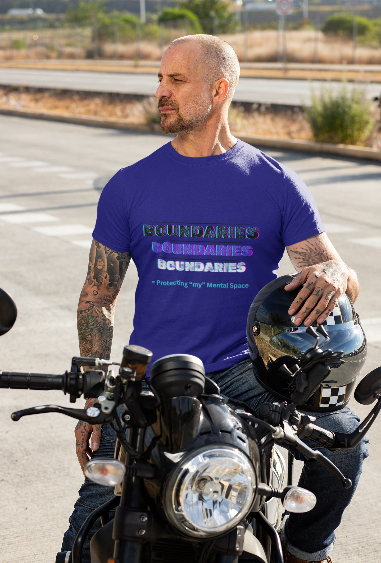 Mental Health Shirt, Healthy Boundaries Shirt, New Years Resolution Tee, Gift for Men and Women, Social Worker T-Shirt,  product thumbnail image
