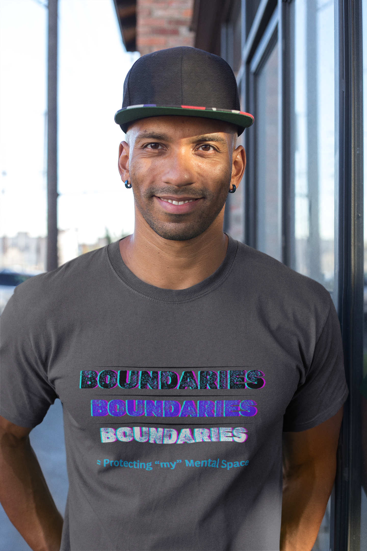Mental Health Shirt, Healthy Boundaries Shirt, New Years Resolution Tee, Gift for Men and Women, Social Worker T-Shirt,  product thumbnail image