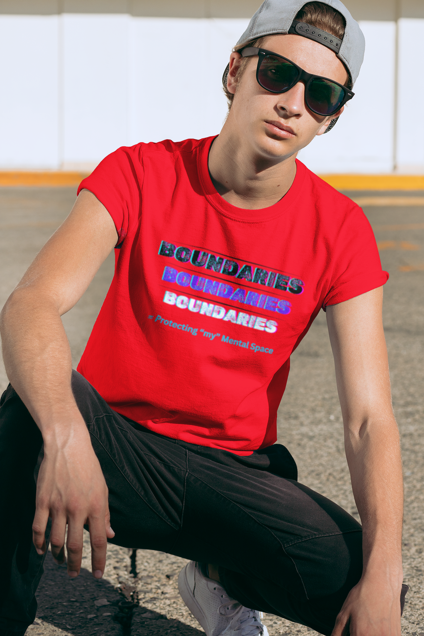 Mental Health Shirt, Healthy Boundaries Shirt, New Years Resolution Tee, Gift for Men and Women, Social Worker T-Shirt,  product thumbnail image