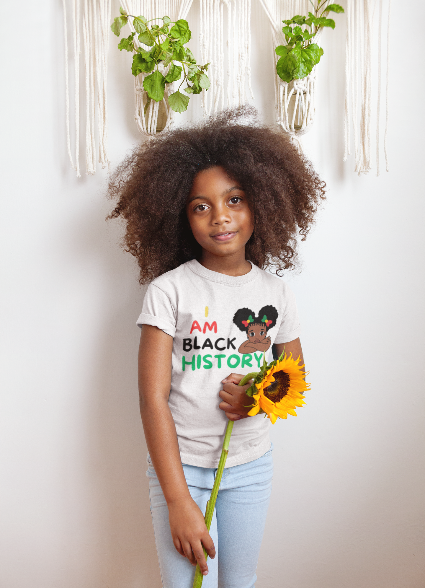 Girls I Am Black History Tee product thumbnail image Girls I Am Black History Tee product thumbnail image