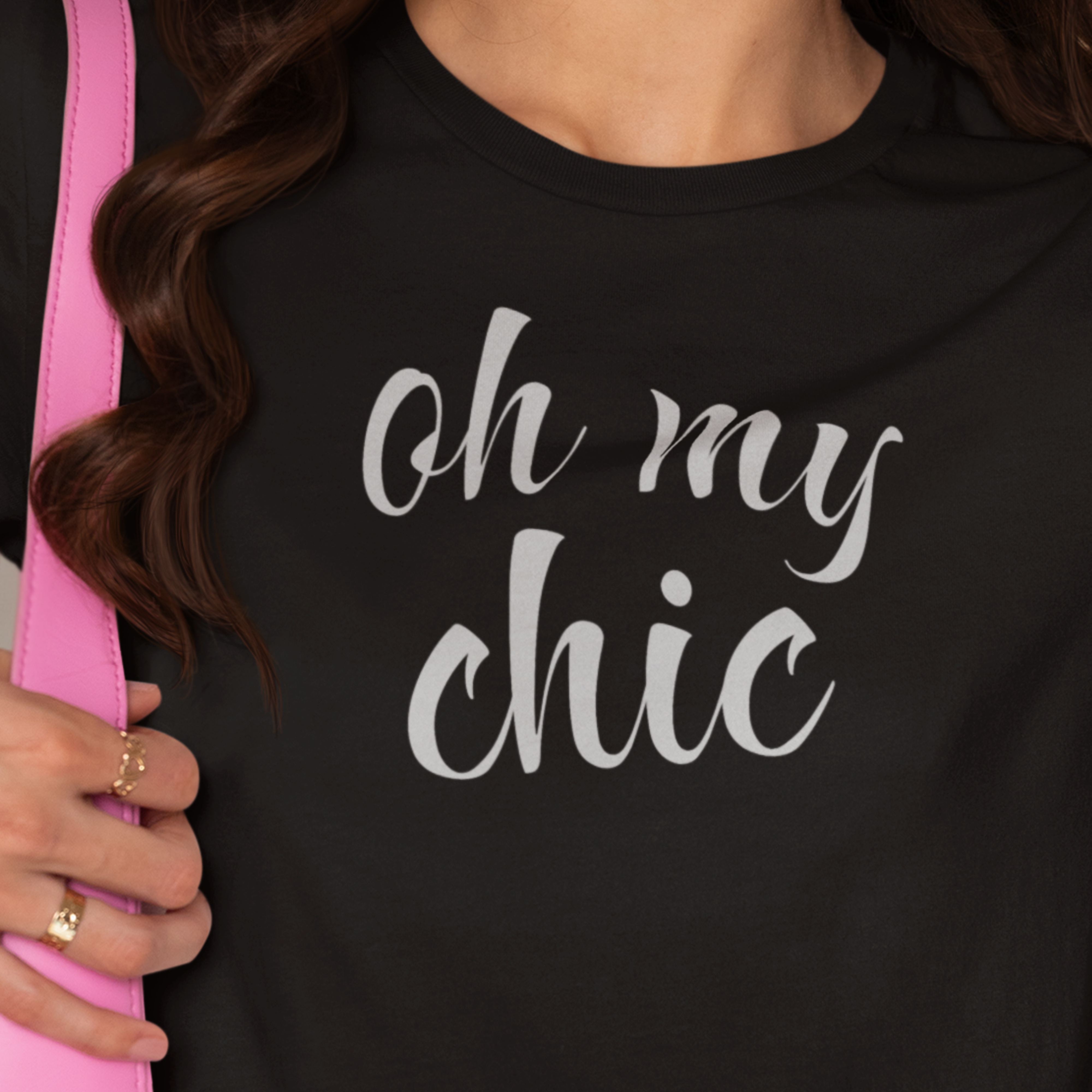 Oh My Chic Women's Tee, Casual T-Shirt for Fashion Lovers, Birthday Gift, Stylish Outfit, Everyday Wear, Trendy Apparel, Fashion Statement Oh My Chic Women's Tee, Casual T-Shirt for Fashion Lovers, Birthday Gift, Stylish Outfit, Everyday Wear, Trendy Apparel, Fashion Statement