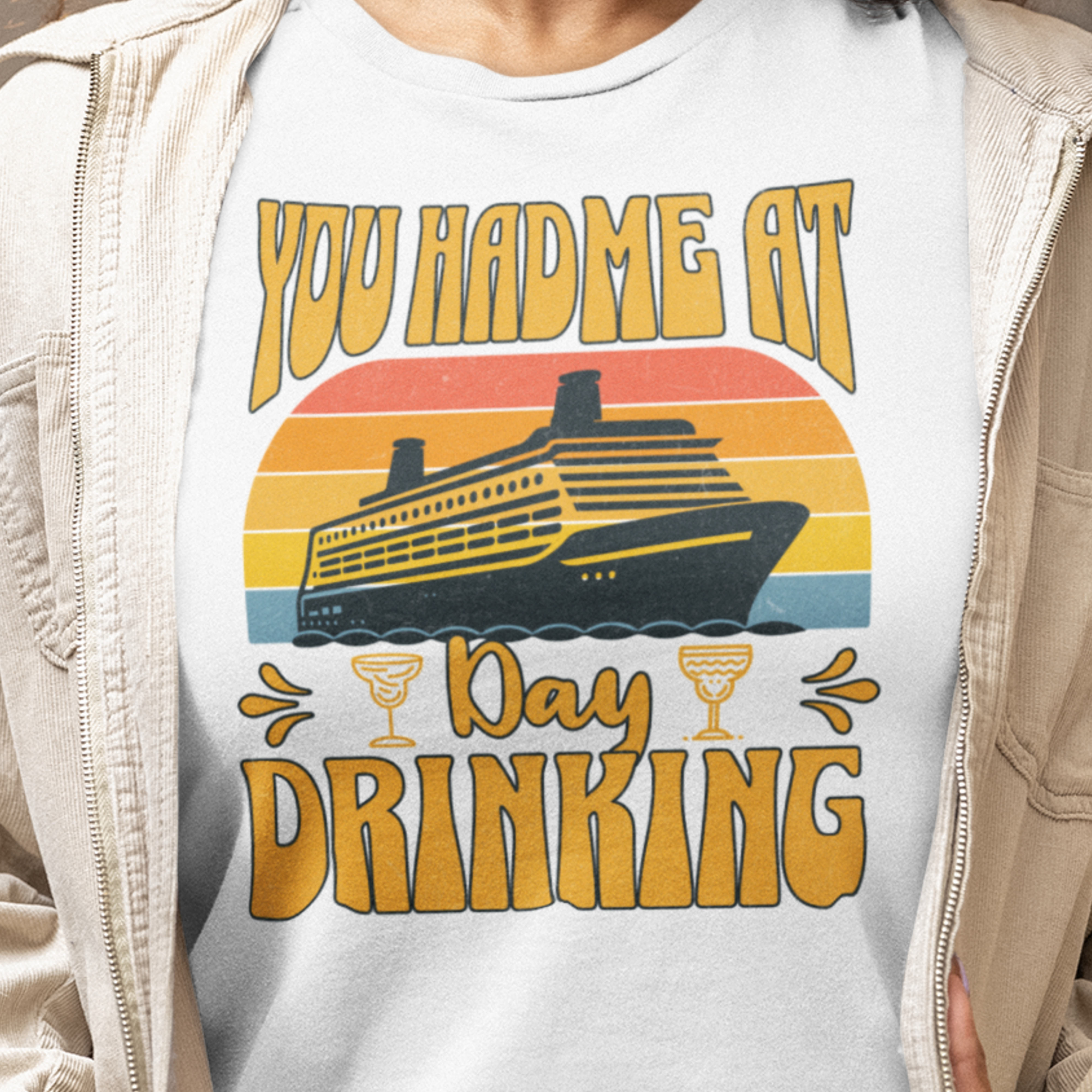 Day Drinking Tee, Cruise Shirt, Casual T-Shirt, Birthday Gift, Stylish Outfit, Everyday Wear, Trendy Apparel, Fashion Statement Day Drinking Tee, Cruise Shirt, Casual T-Shirt, Birthday Gift, Stylish Outfit, Everyday Wear, Trendy Apparel, Fashion Statement