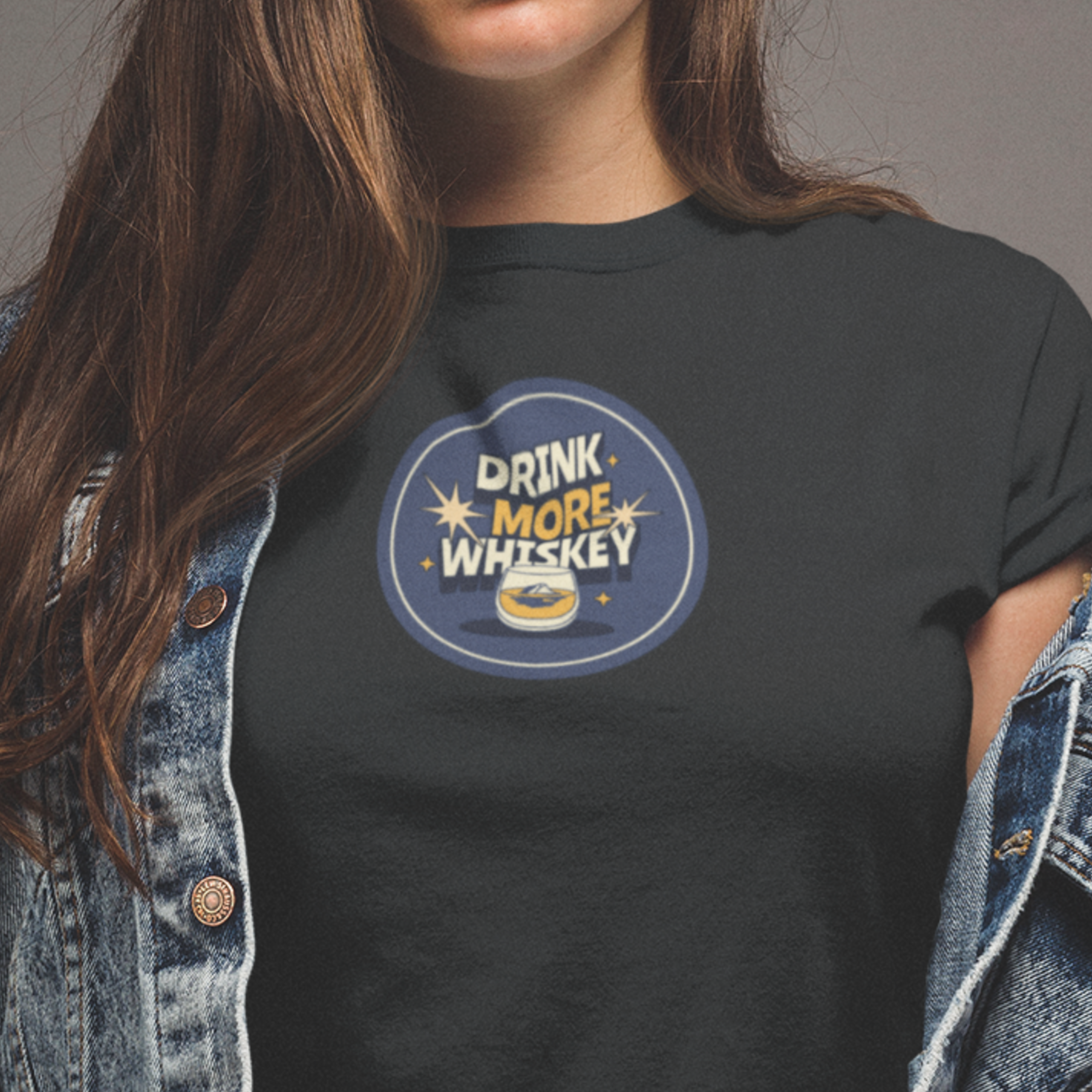 Drink Whiskey Women's Tee, Casual T-Shirt for Fashion Lovers, Birthday Gift, Everyday Wear, Trendy Apparel, Fashion Statement Drink Whiskey Women's Tee, Casual T-Shirt for Fashion Lovers, Birthday Gift, Everyday Wear, Trendy Apparel, Fashion Statement