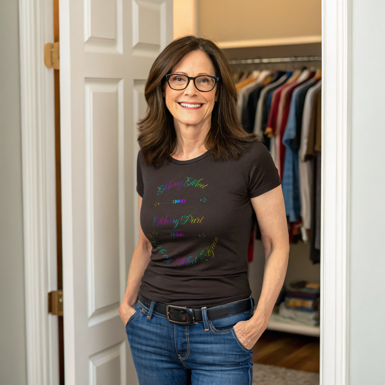 Merry Meet - Semi-fitted Tee product thumbnail image Merry Meet - Semi-fitted Tee product thumbnail image