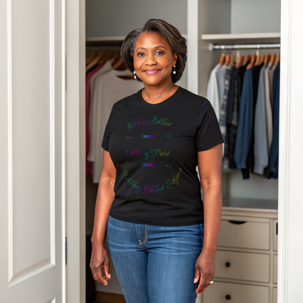 Merry Meet - Unisex Tee product thumbnail image Merry Meet - Unisex Tee product thumbnail image