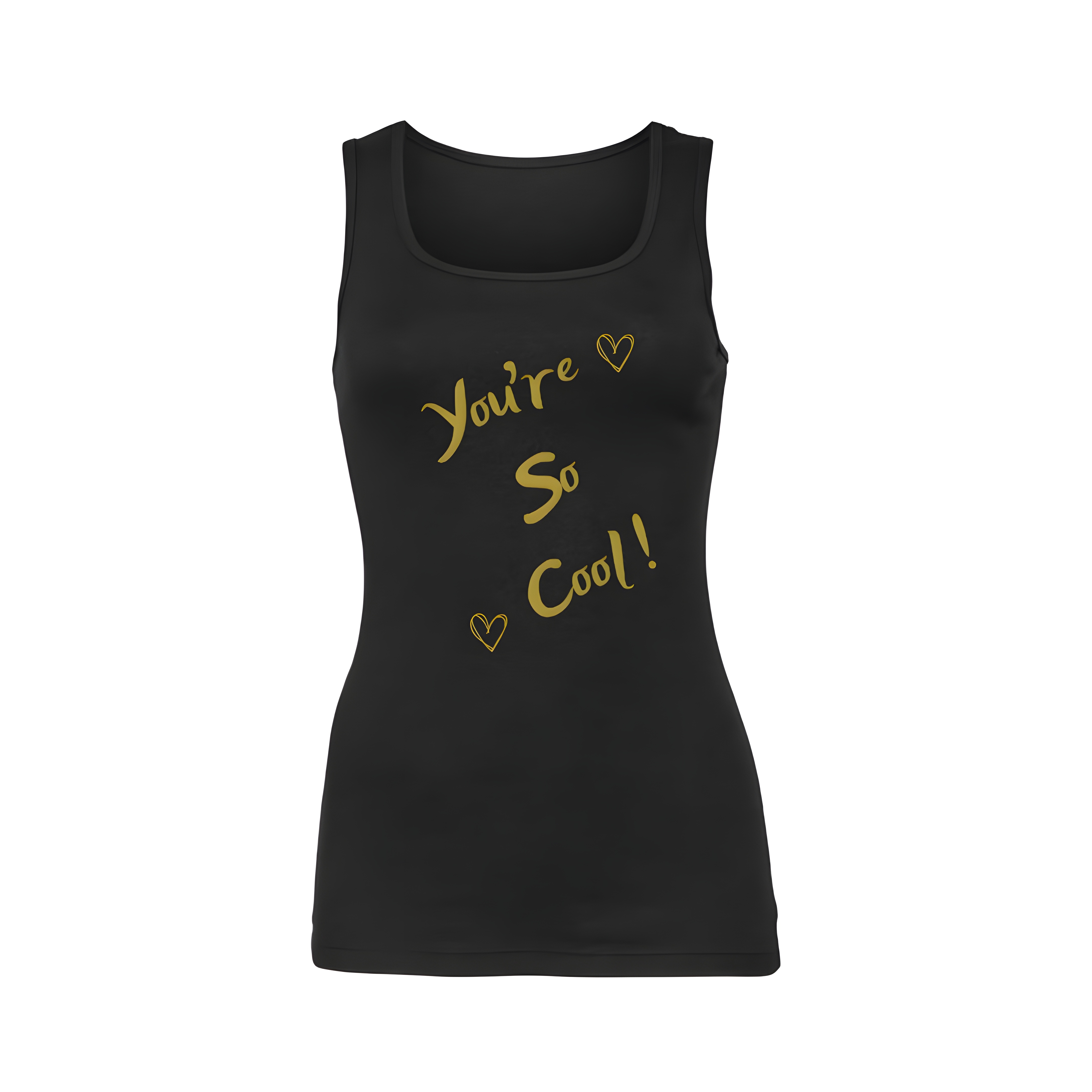 "You're So Cool" Women's Micro Ribbed Tank product thumbnail image "You're So Cool" Women's Micro Ribbed Tank product thumbnail image