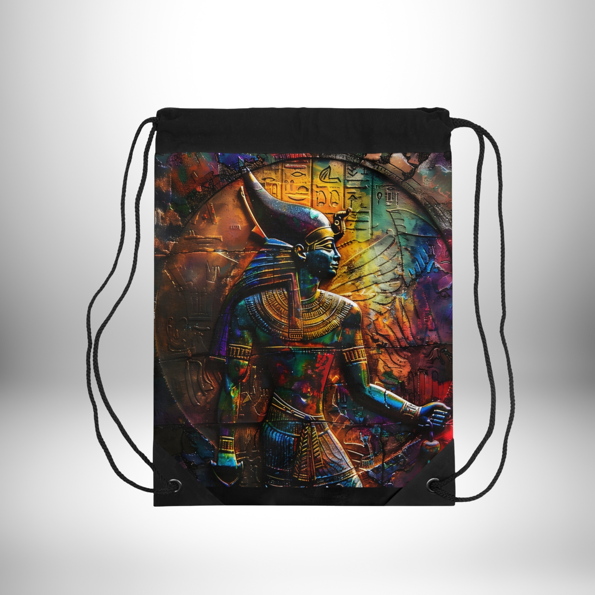 Egyptian Pharaoh Drawstring Bag product thumbnail image Egyptian Pharaoh Drawstring Bag product thumbnail image