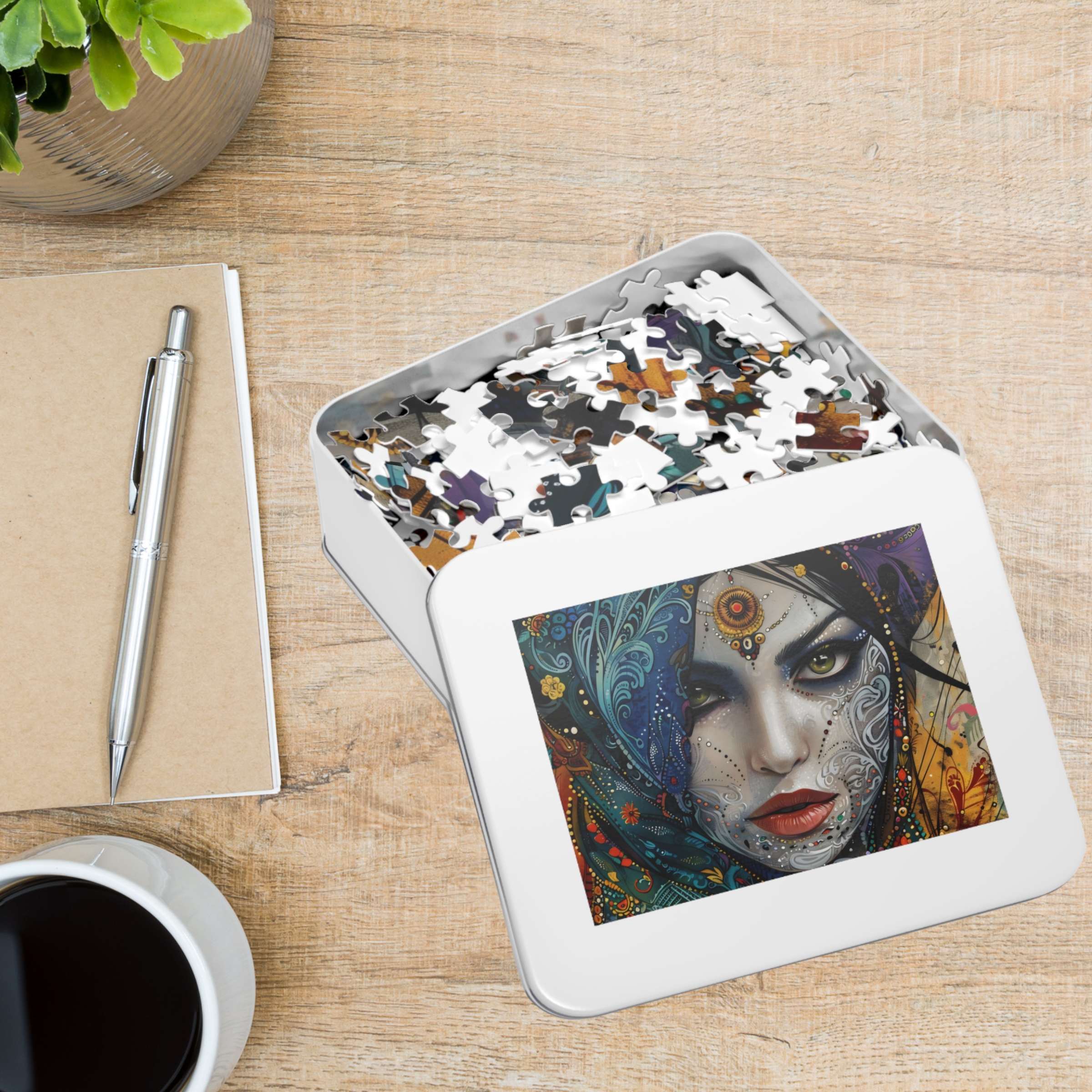 Hindu Maharani Queen Jigsaw Puzzle (30, 110, 252, 500,1000-Piece) Hindu Maharani Queen Jigsaw Puzzle (30, 110, 252, 500,1000-Piece)