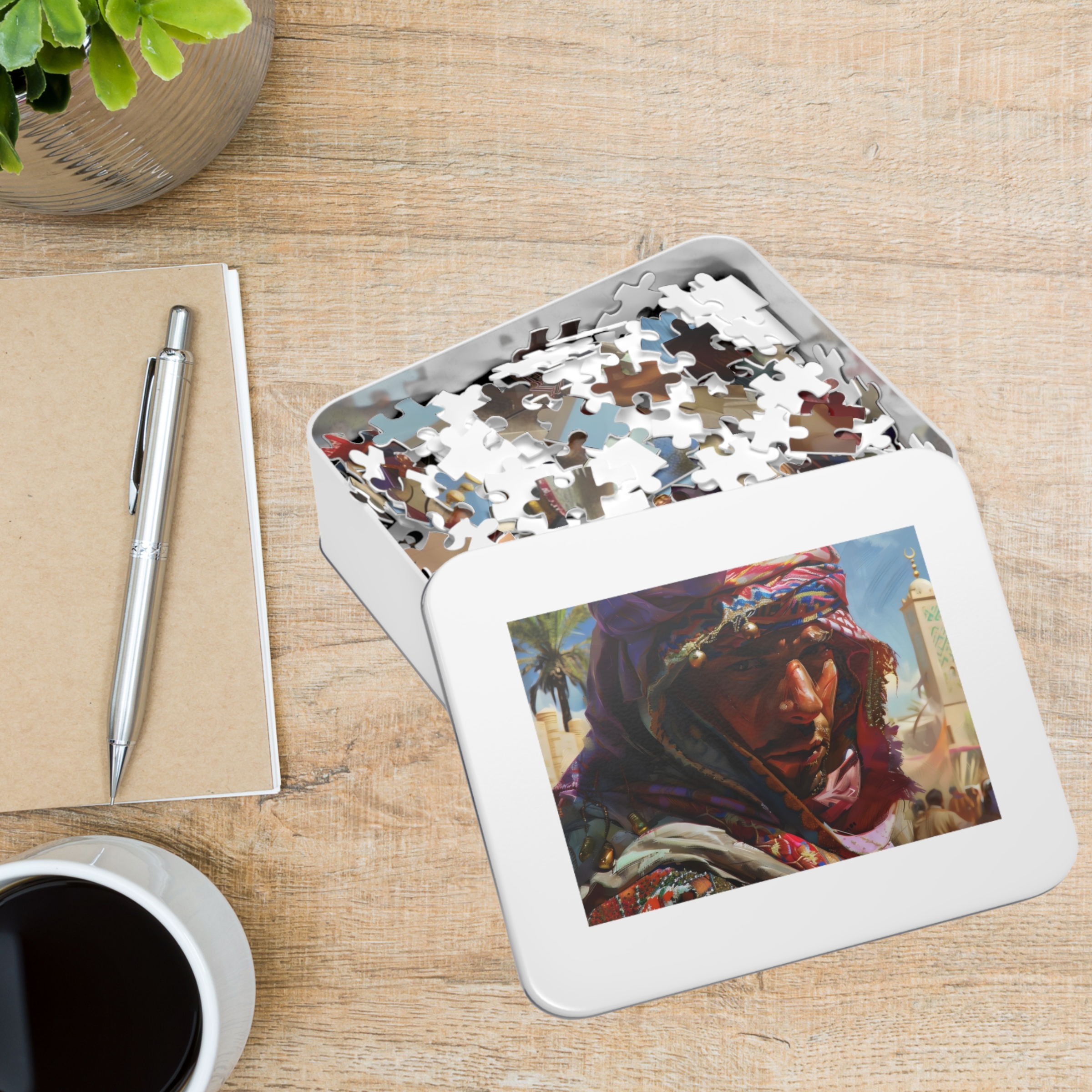 Arab Bedohuin in Baghdad Jigsaw Puzzle (30, 110, 252, 500,1000-Piece) Arab Bedohuin in Baghdad Jigsaw Puzzle (30, 110, 252, 500,1000-Piece)