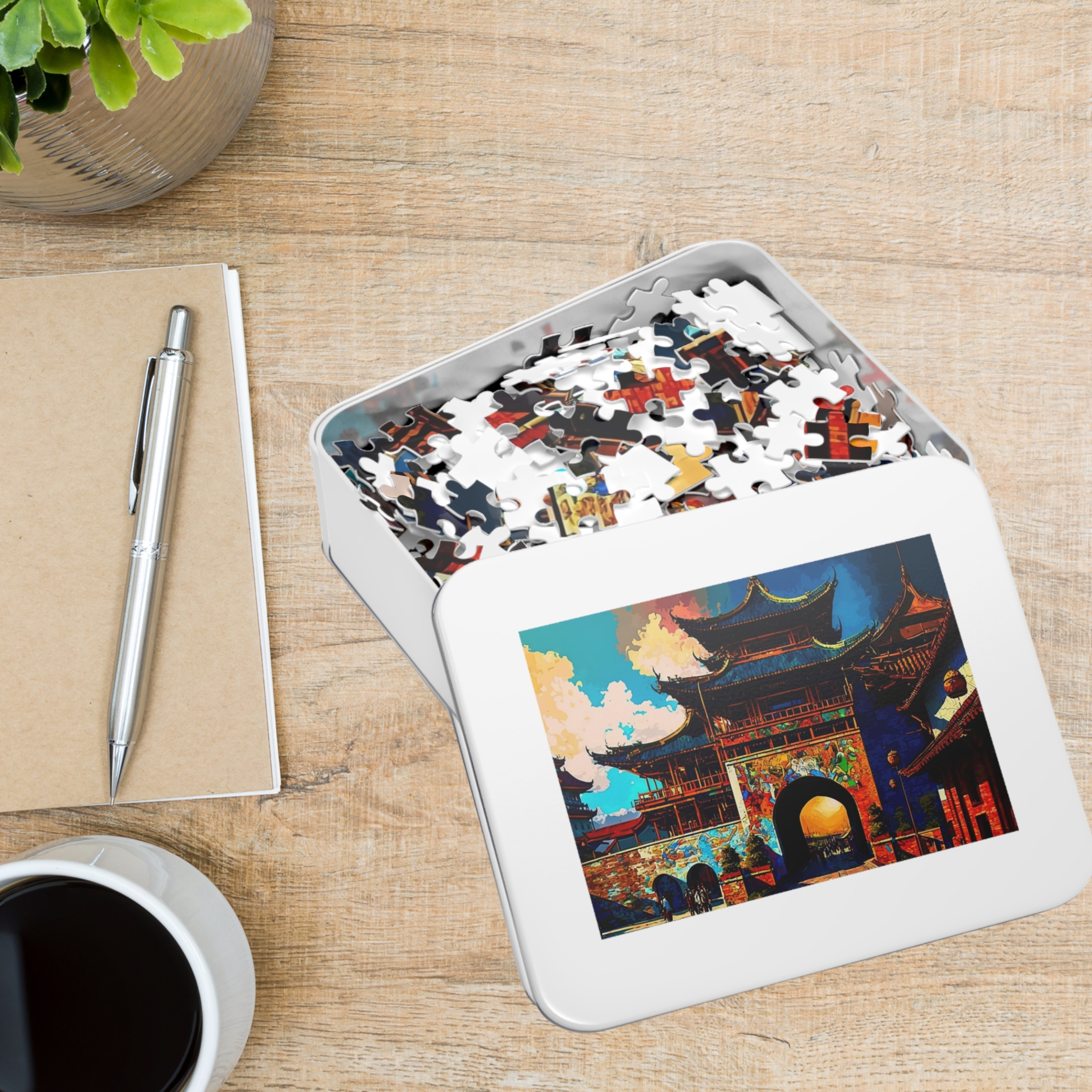 Beijing Peking Forbidden City Entrance Jigsaw Puzzle (30, 110, 252, 500,1000-Piece) product thumbnail image Beijing Peking Forbidden City Entrance Jigsaw Puzzle (30, 110, 252, 500,1000-Piece) product thumbnail image