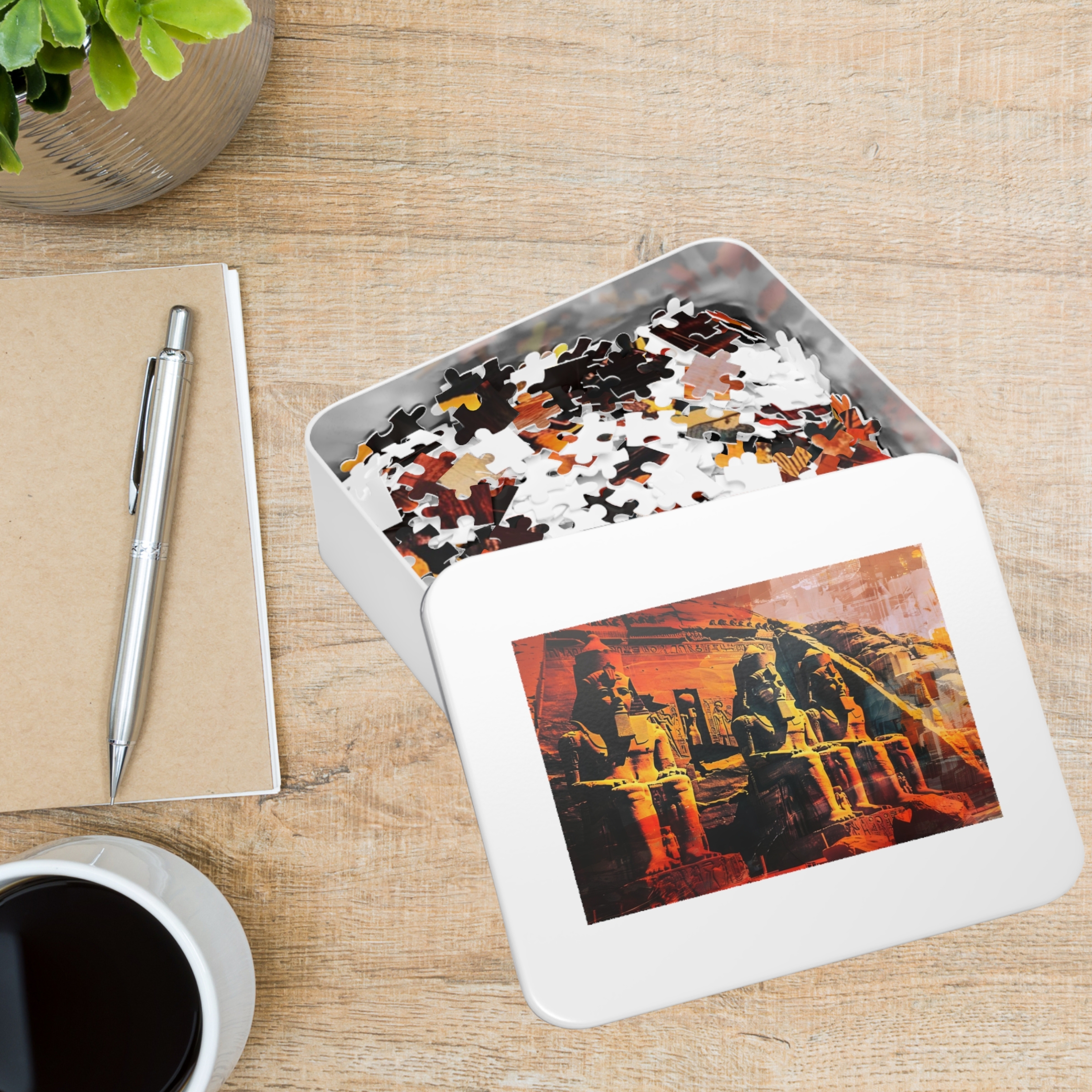 Abu Simbel Egypt Jigsaw Puzzle (30, 110, 252, 500,1000-Piece)