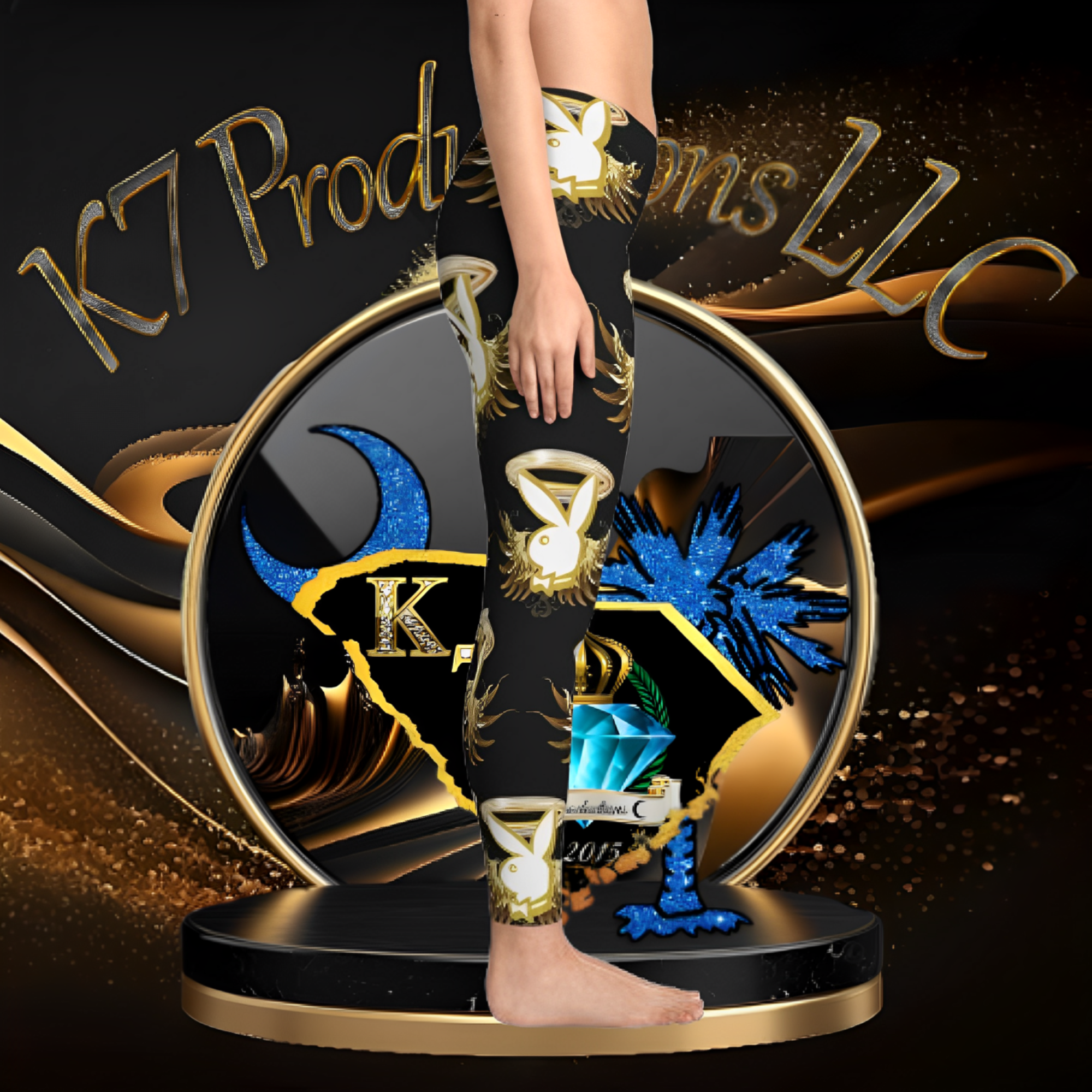 K7 PlayBoy Leggings product thumbnail image K7 PlayBoy Leggings product thumbnail image