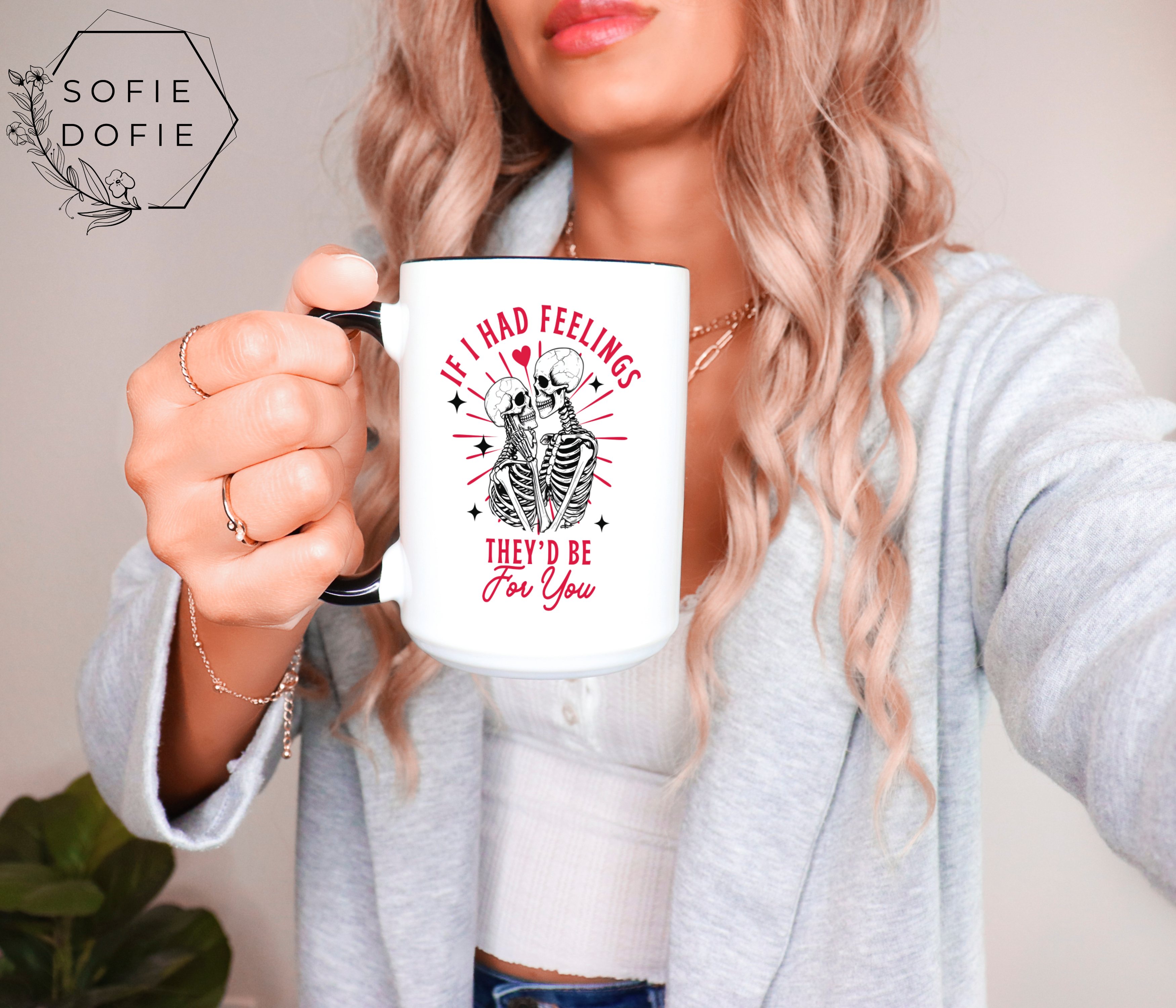 Mug - If I had feelings it would be for you' 11oz, 15oz Ceramic Mug