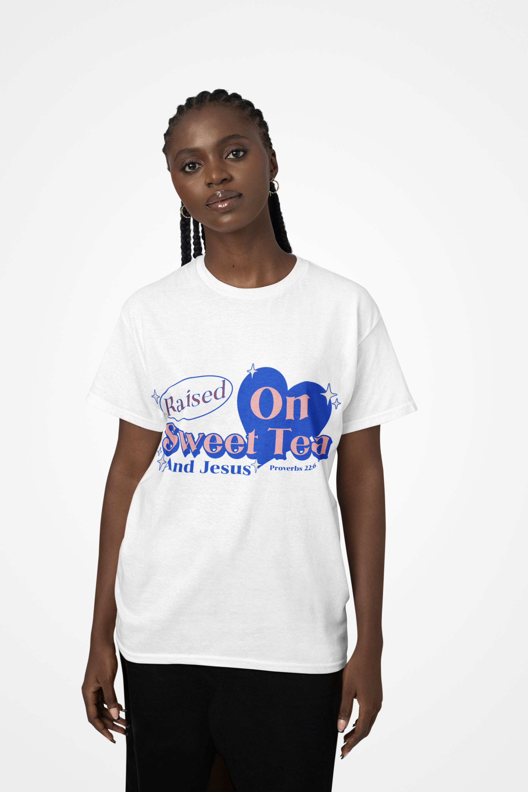 Raised on Sweet Tea and Jesus T-Shirt product thumbnail image Raised on Sweet Tea and Jesus T-Shirt product thumbnail image