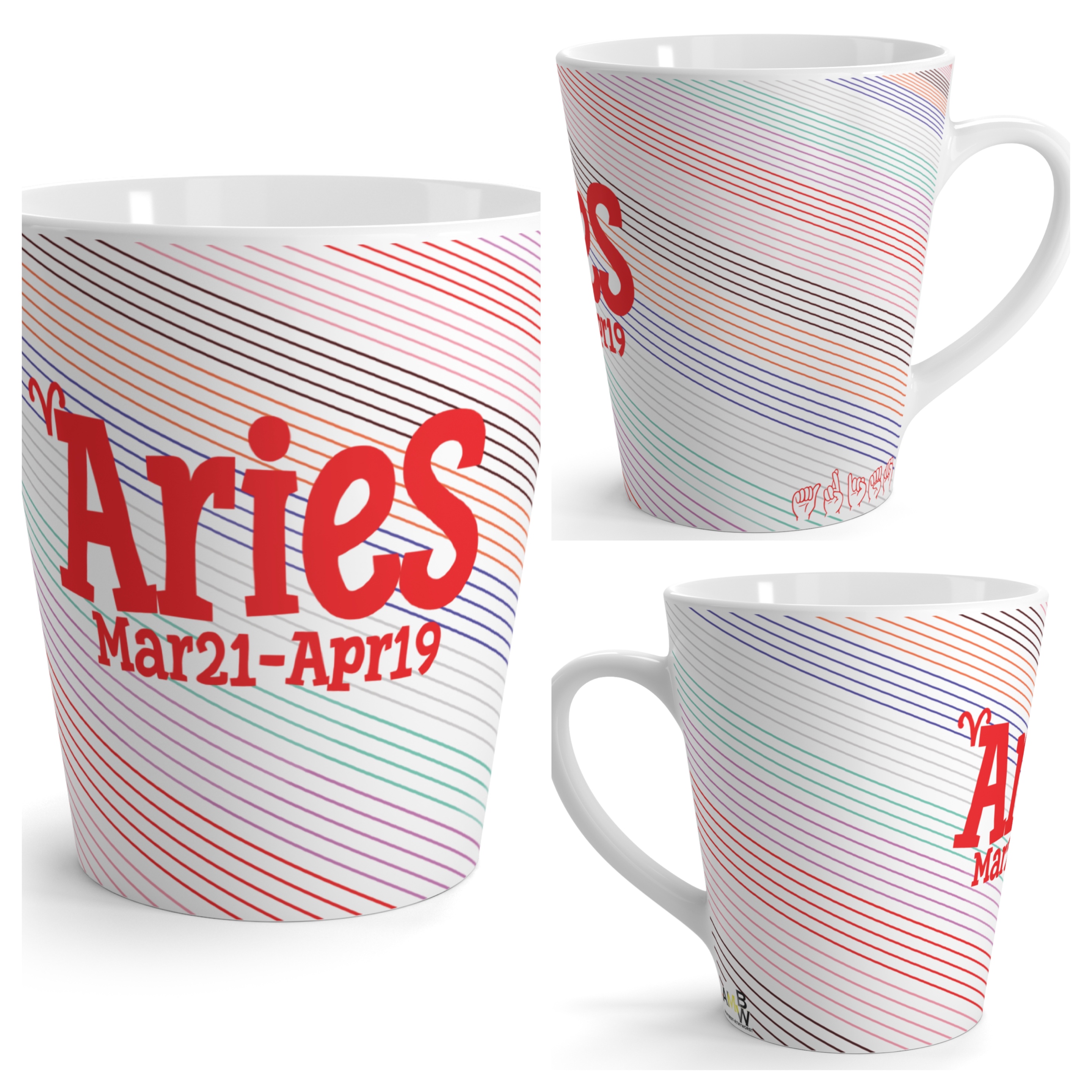 Aries Latte Mug 12oz Aries Latte Mug 12oz