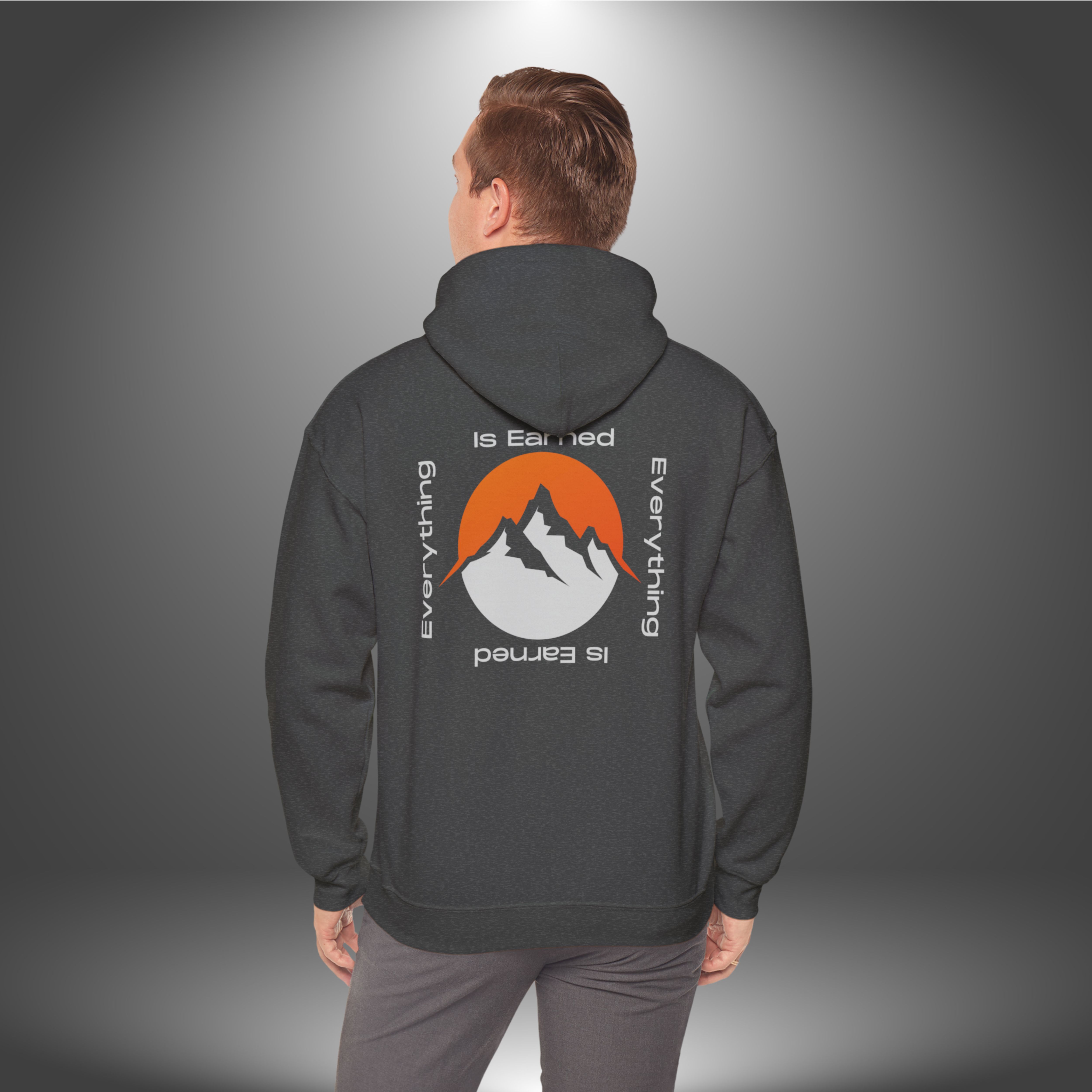 Motivational Everything is Earned Hoodie, Inspirational Unisex Sweatshirt, Workout Pullover, Gym Hooded Jumper, Fitness Apparel, Cozy product thumbnail image Motivational Everything is Earned Hoodie, Inspirational Unisex Sweatshirt, Workout Pullover, Gym Hooded Jumper, Fitness Apparel, Cozy product thumbnail image