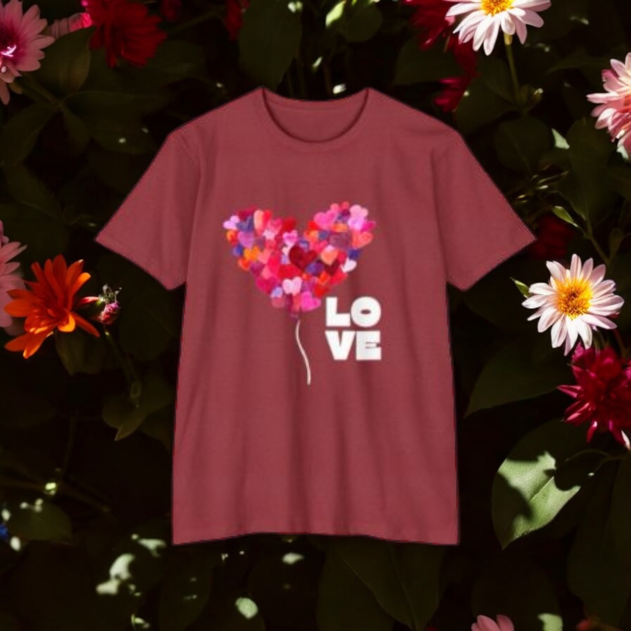 VALENTINE Love Unisex CVC Jersey T-shirt VALENTINE Love Unisex CVC Jersey T-shirt