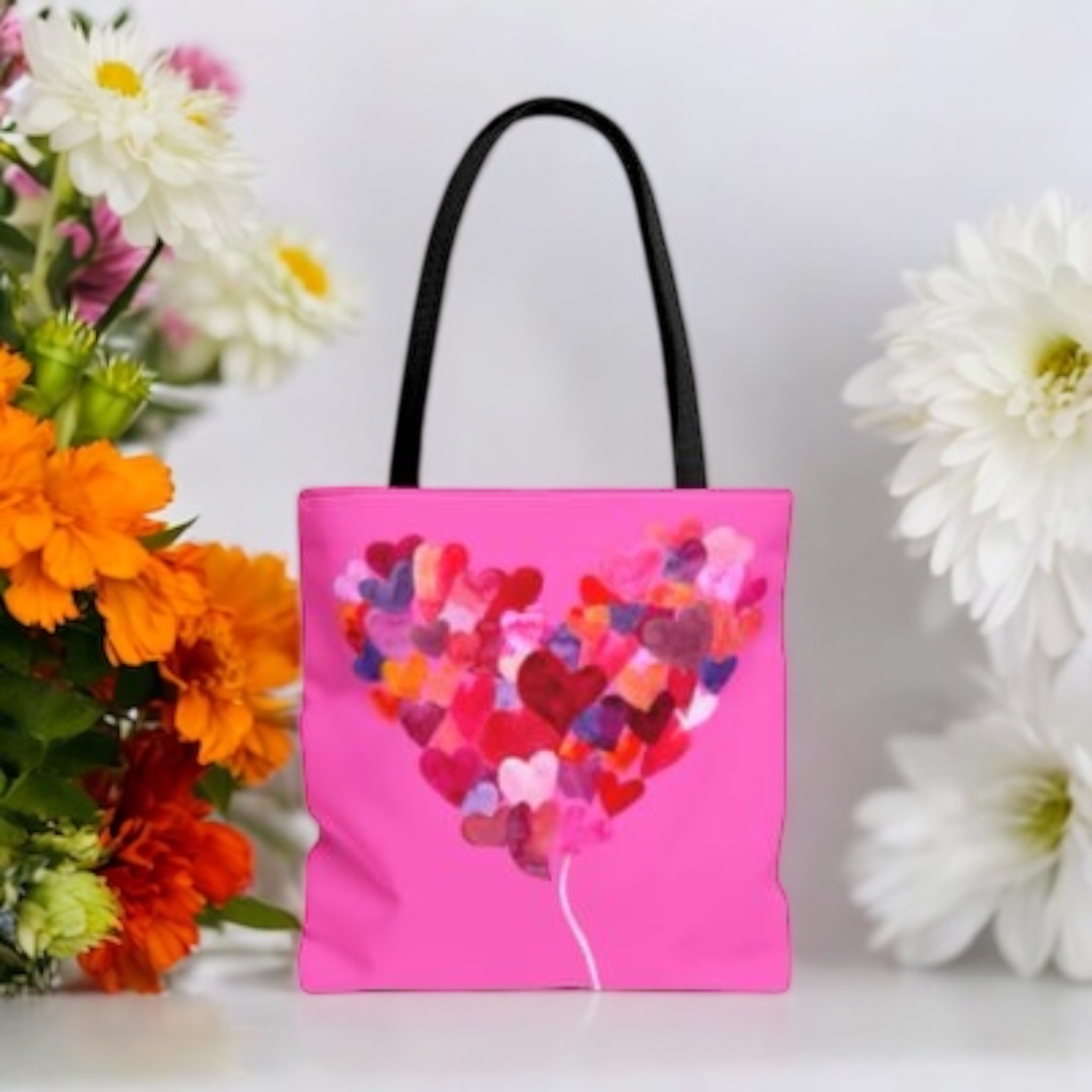 HEARTS Balloon Tote Bag (AOP) HEARTS Balloon Tote Bag (AOP)