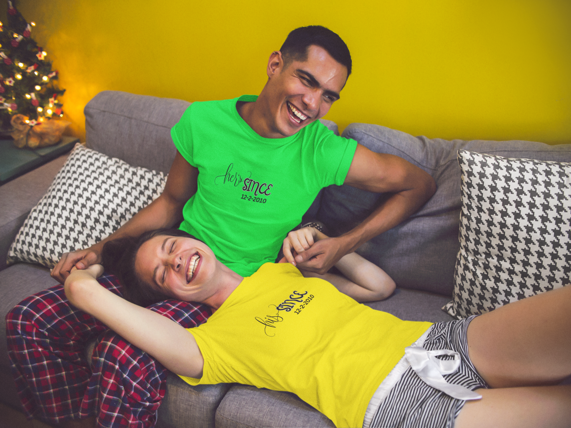 Personalized His and Her's Valentine T-Shirts, Custom Valentine T-Shirts, Unisex Valentine T-Shirts, T-Shirts for Couples, (His Sold Separately)