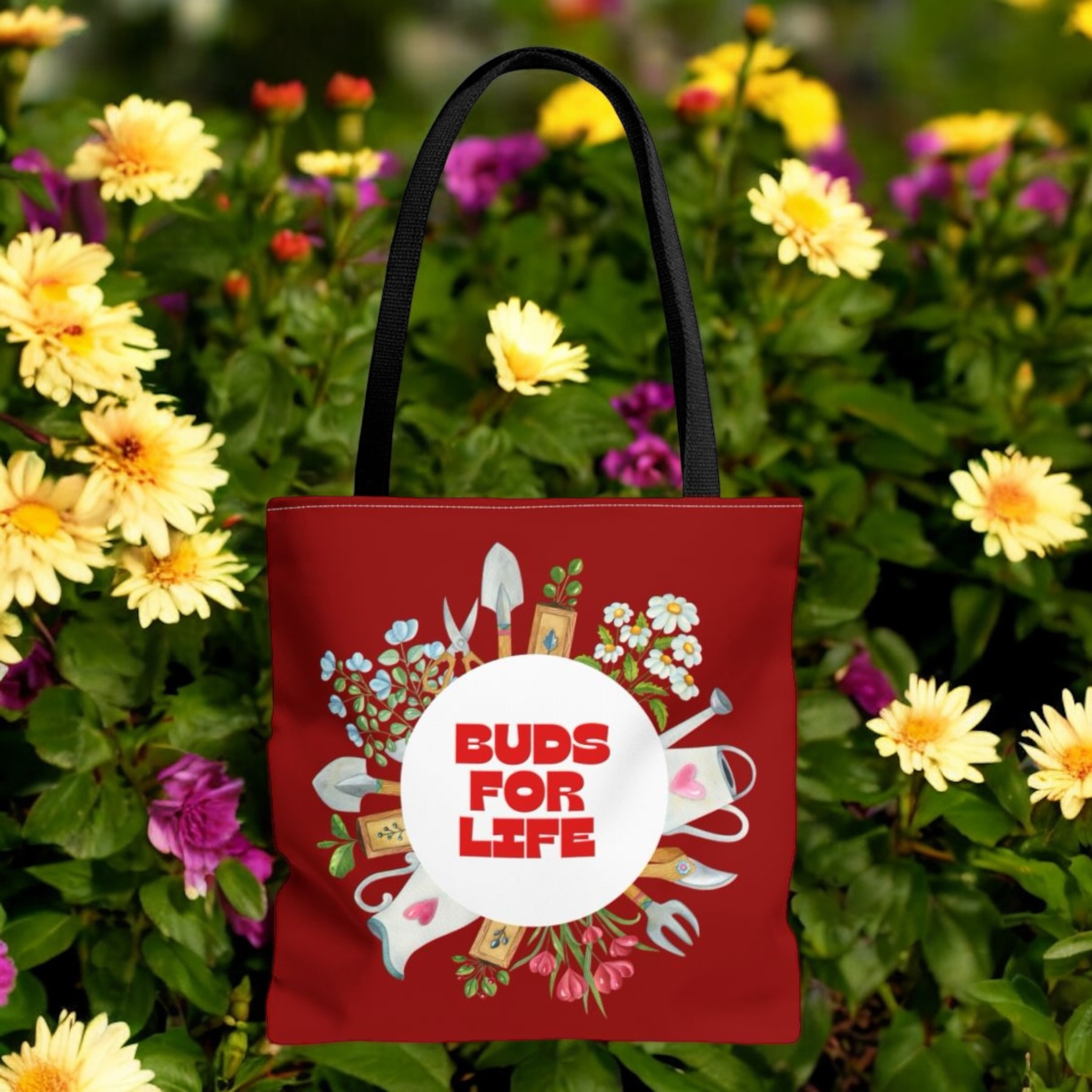 Buds for Life Spring /Garden Tote Bag (AOP) Buds for Life Spring /Garden Tote Bag (AOP)