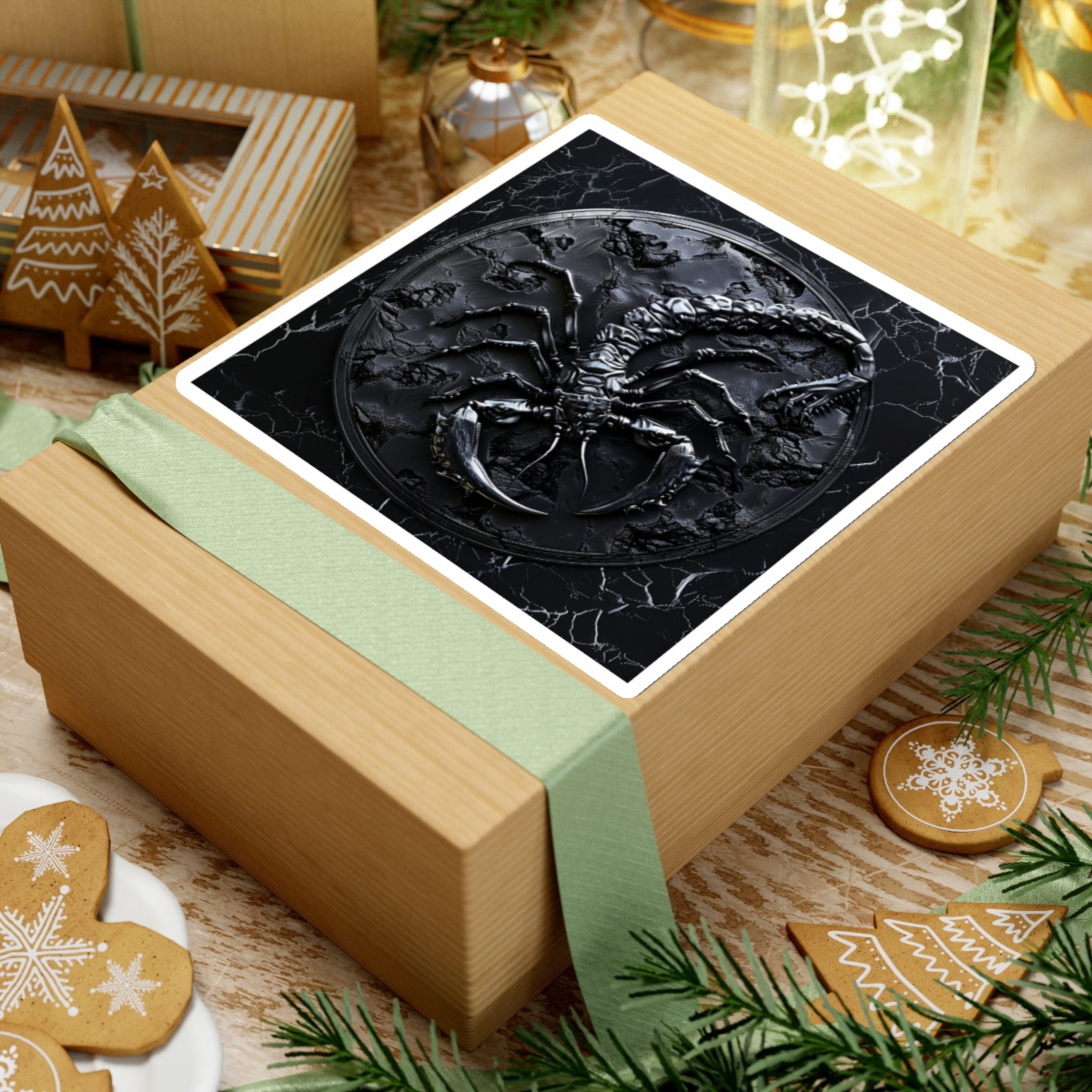 Scorpio Astrological Zodiac Sign Seal Kiss-Cut Stickers