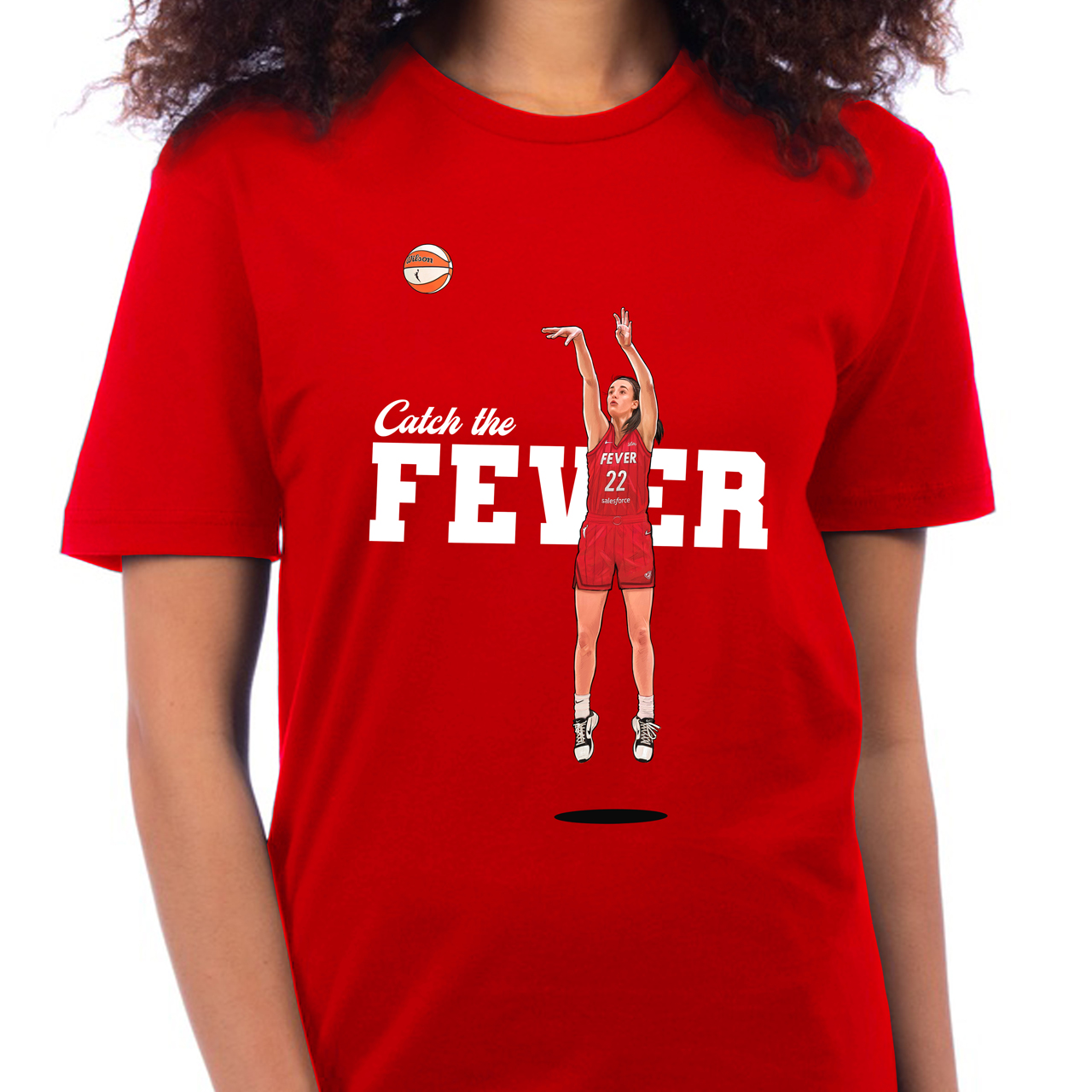 Caitlin Clark. 22. Indiana Fever. WNBA Unisex Cotton Crew Tee Caitlin Clark. 22. Indiana Fever. WNBA Unisex Cotton Crew Tee