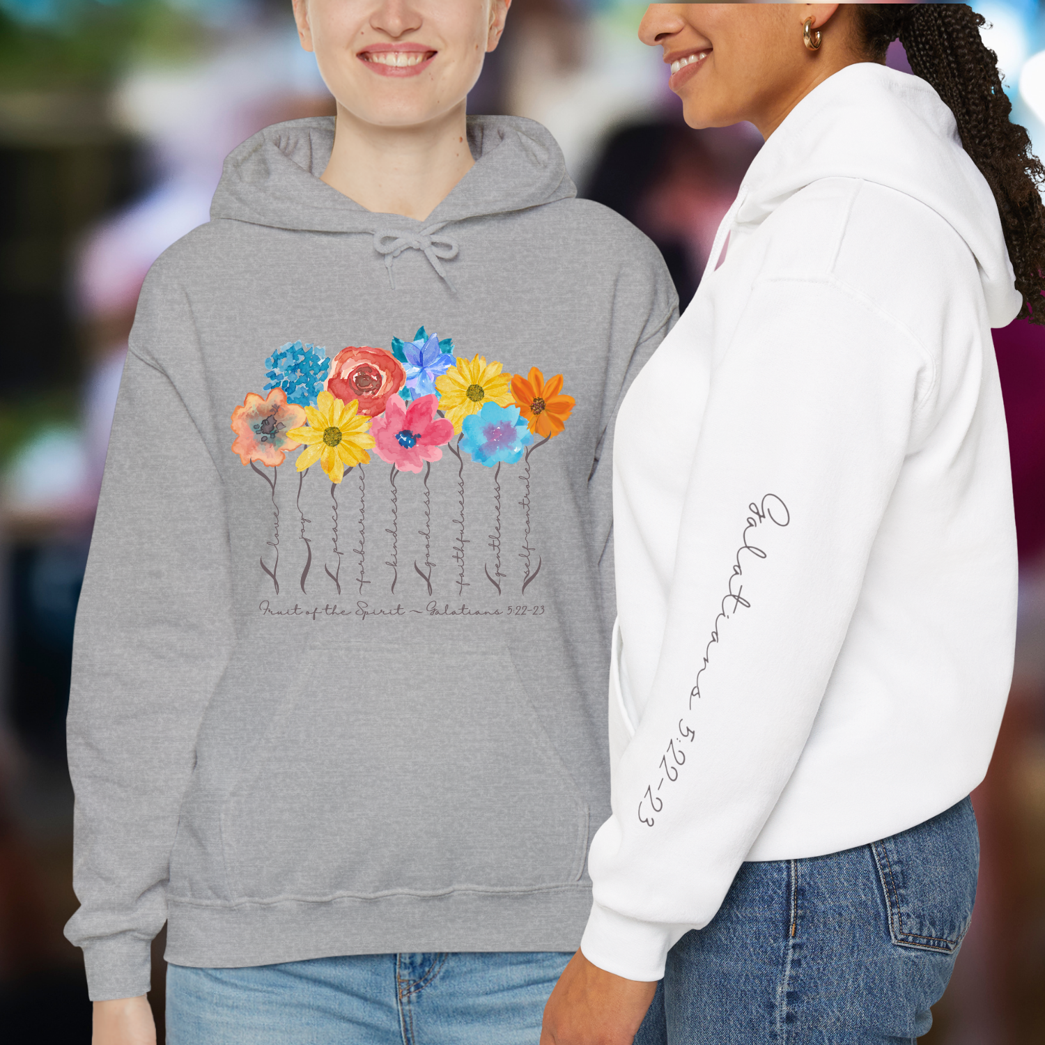 Fruit of the Spirit - Unisex, Heavy Blend Pullover Hoodie product thumbnail image Fruit of the Spirit - Unisex, Heavy Blend Pullover Hoodie product thumbnail image